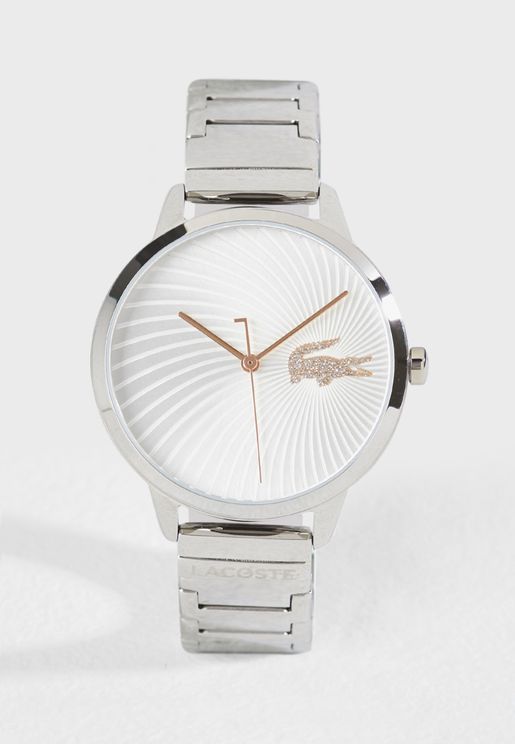 lacoste watch women's white