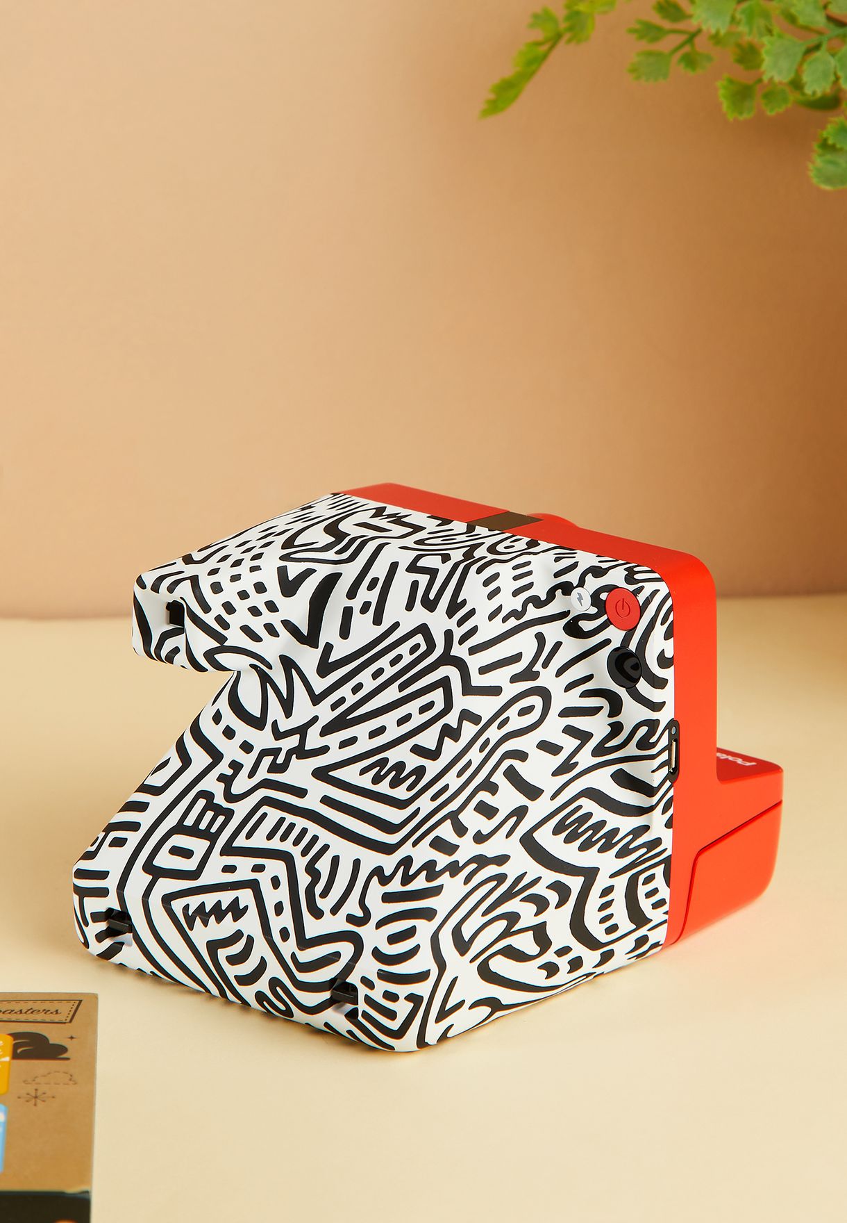 Polaroid Now I Type Instant Camera Keith Haring Edition