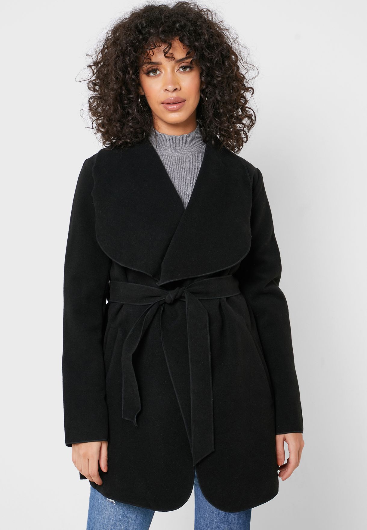 forever 21 wrap coat