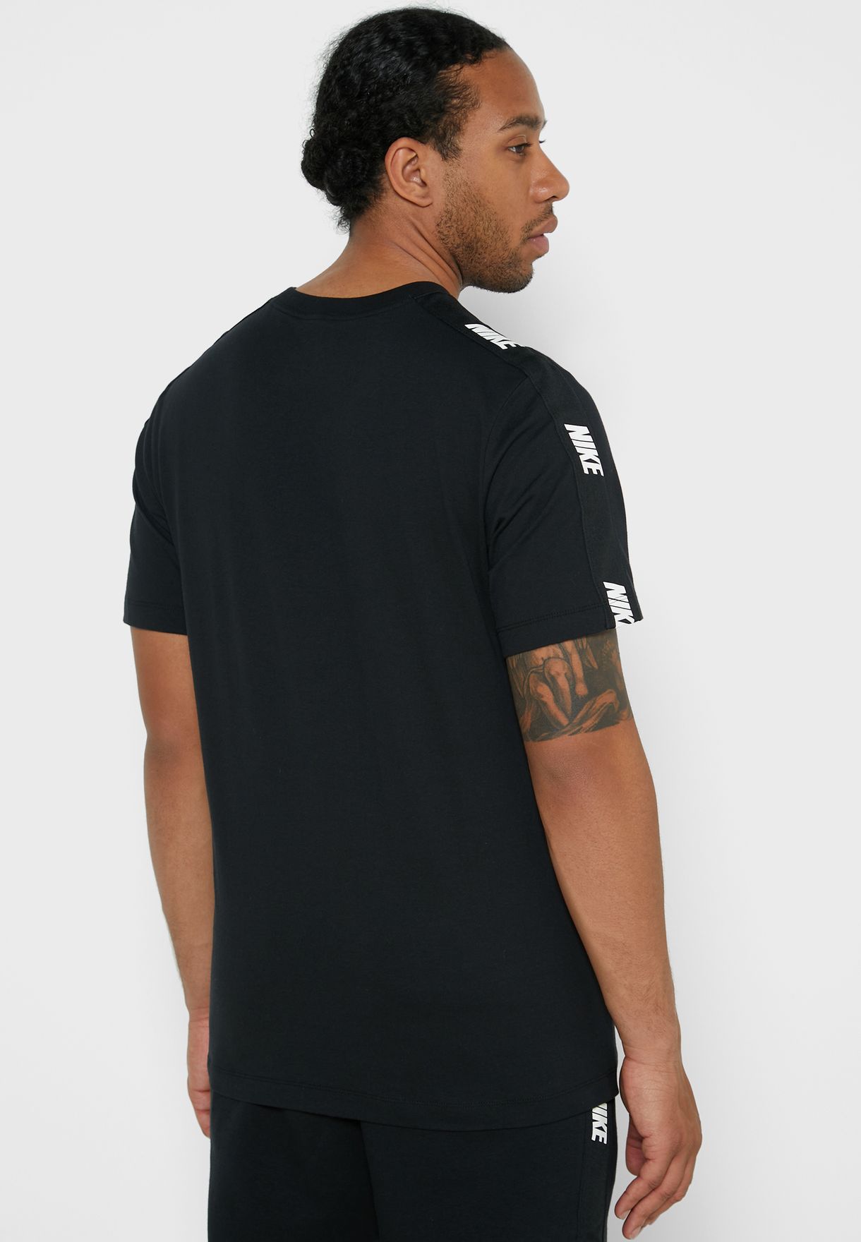 Buy Nike black NSW Hybrid T-Shirt for Men in MENA, Worldwide