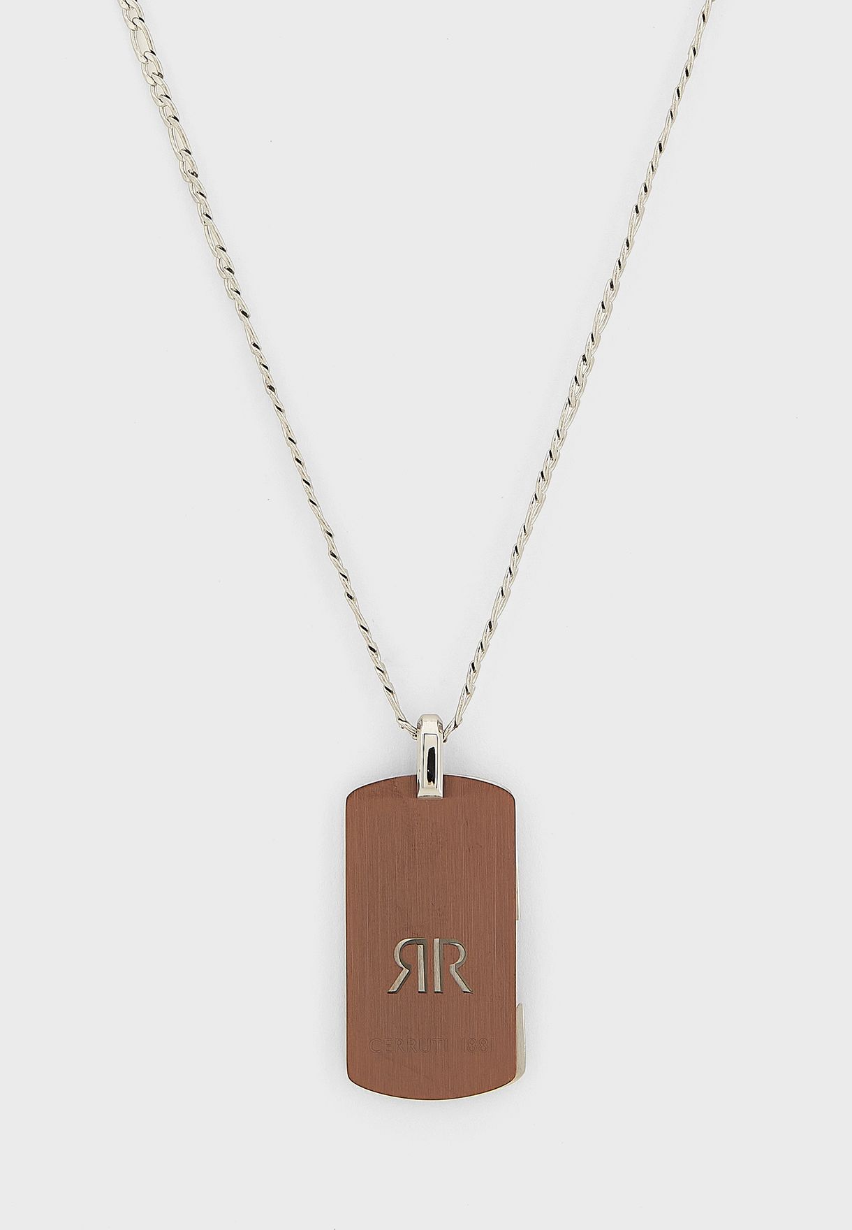 Ciagn2214002 Tag Pendant Necklace