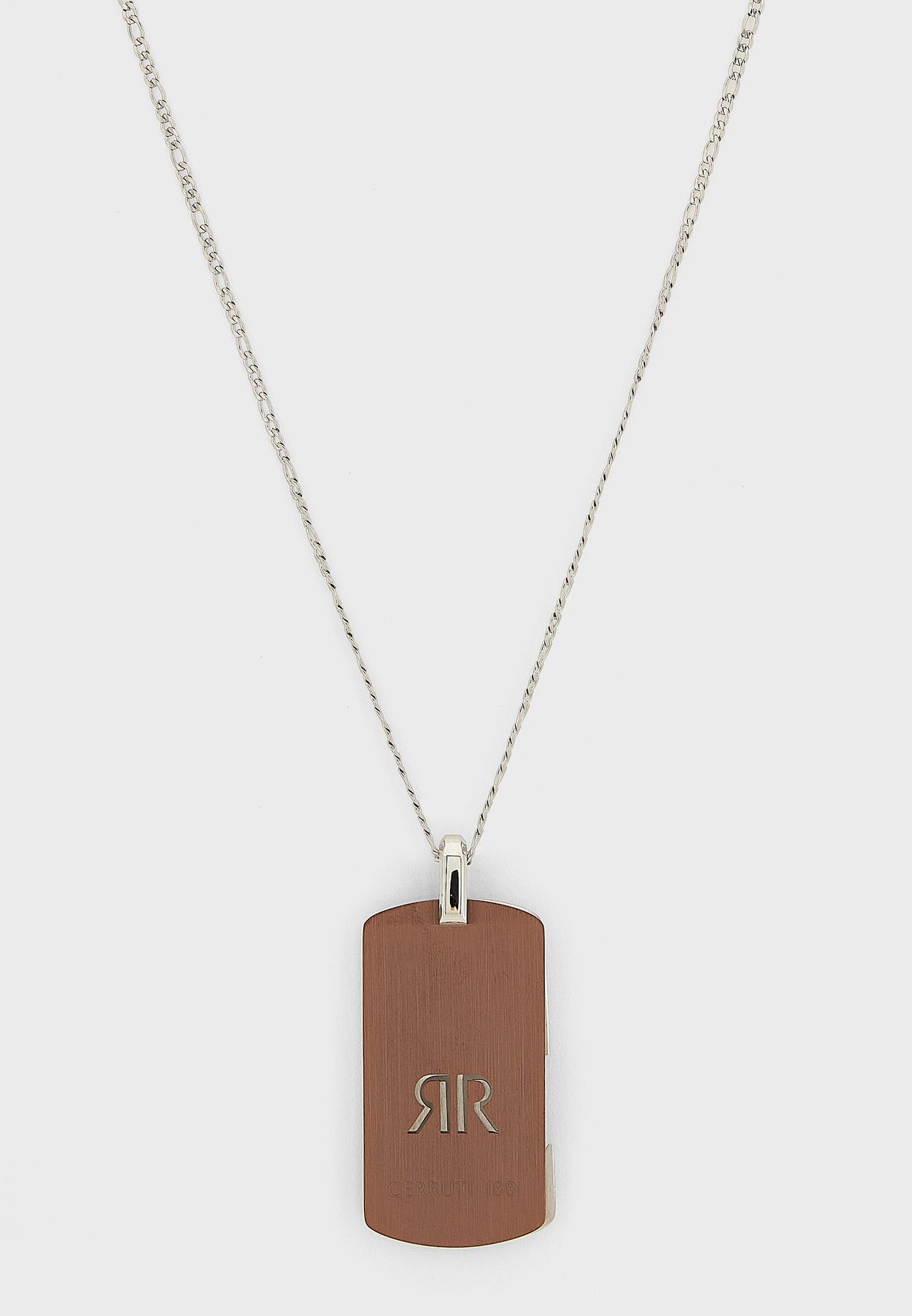 Ciagn2214002 Tag Pendant Necklace