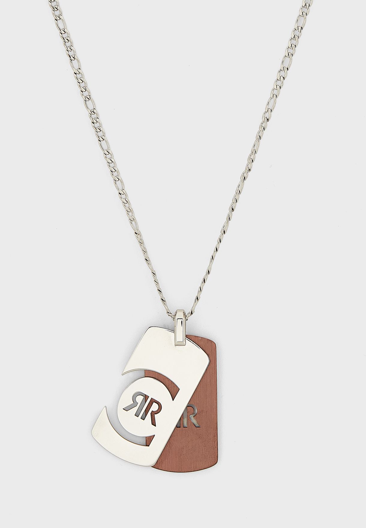 Ciagn2214002 Tag Pendant Necklace