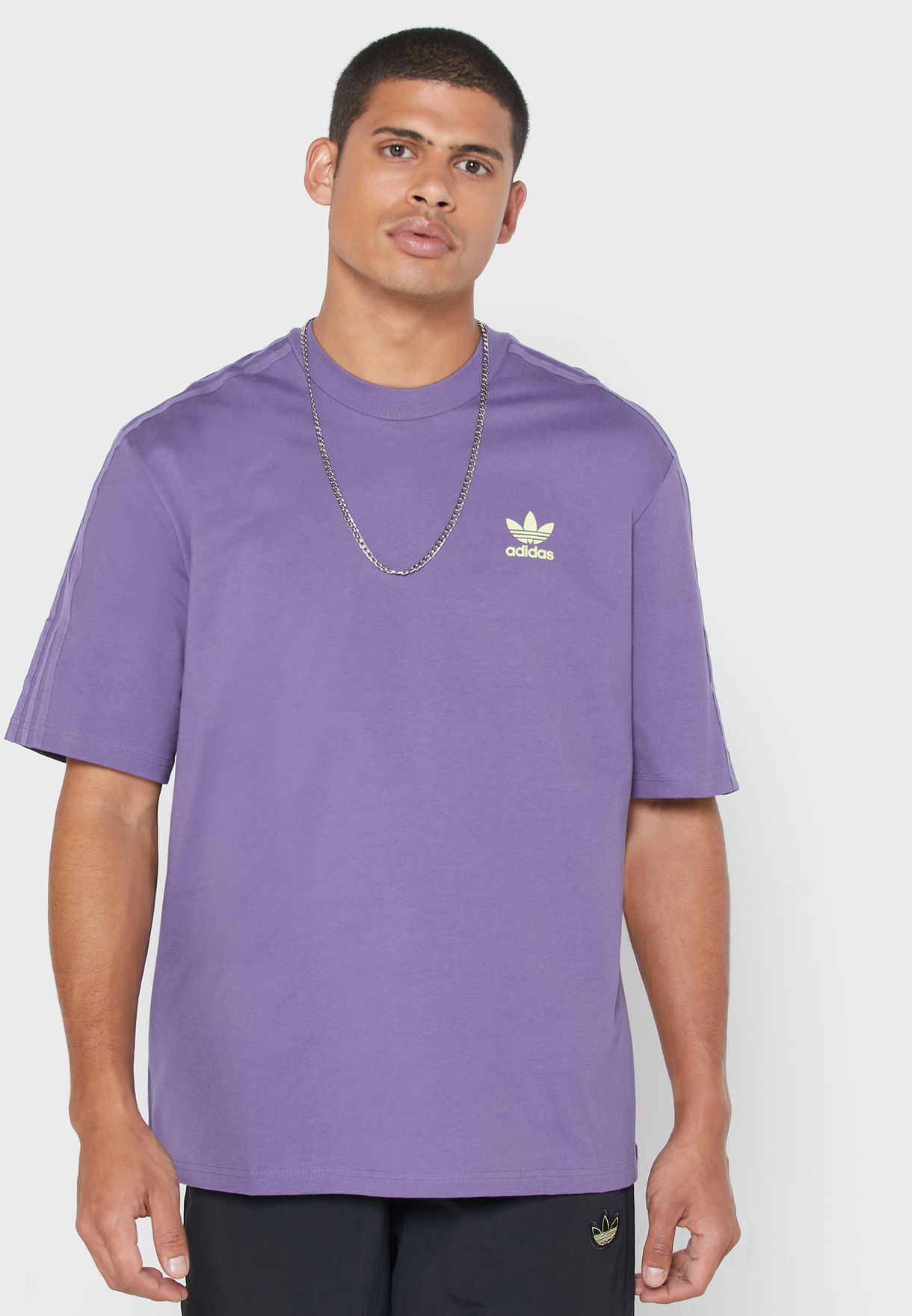 adidas lavender shirt