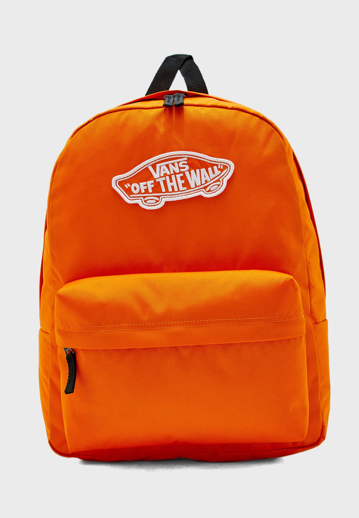 vans orange backpack