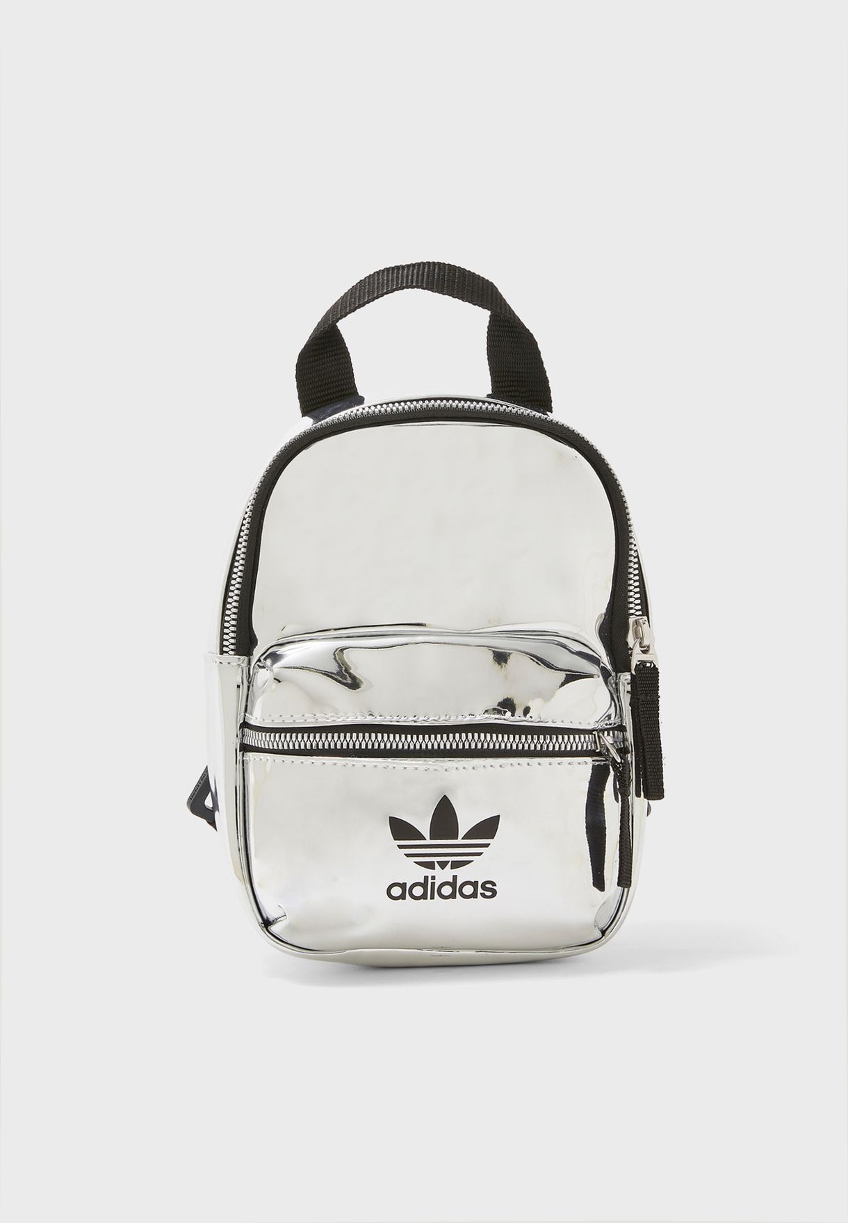 adidas mini backpack silver