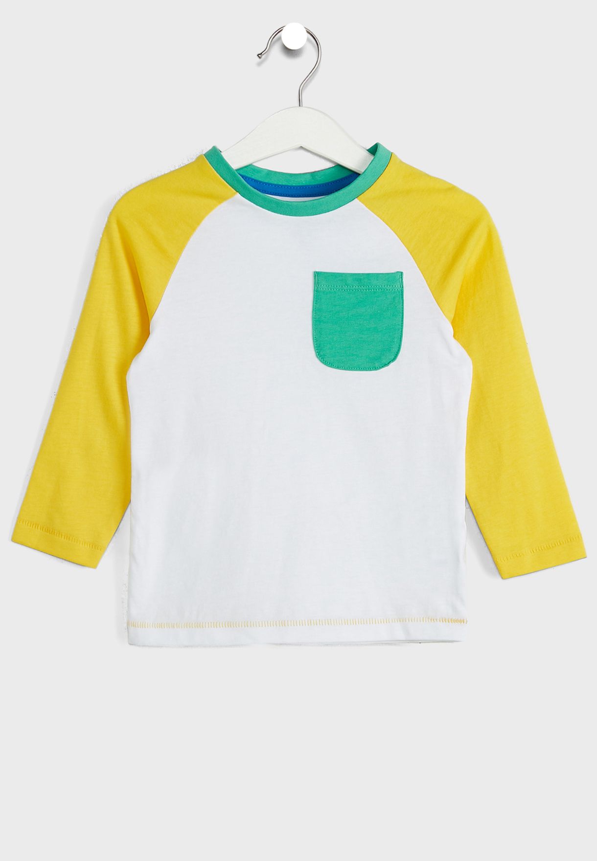 Kids 3 Pack Colour Block T-Shirt