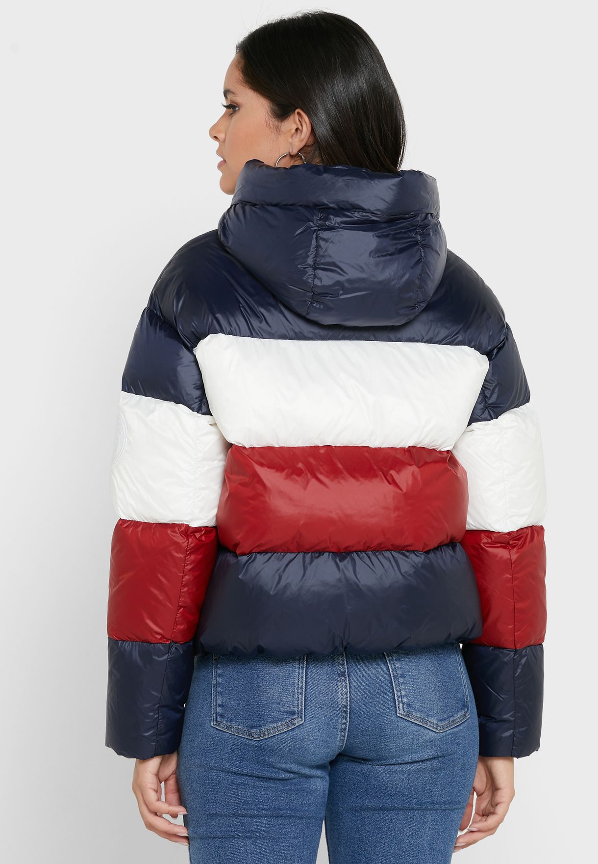 Colorblock Puffer Jacket