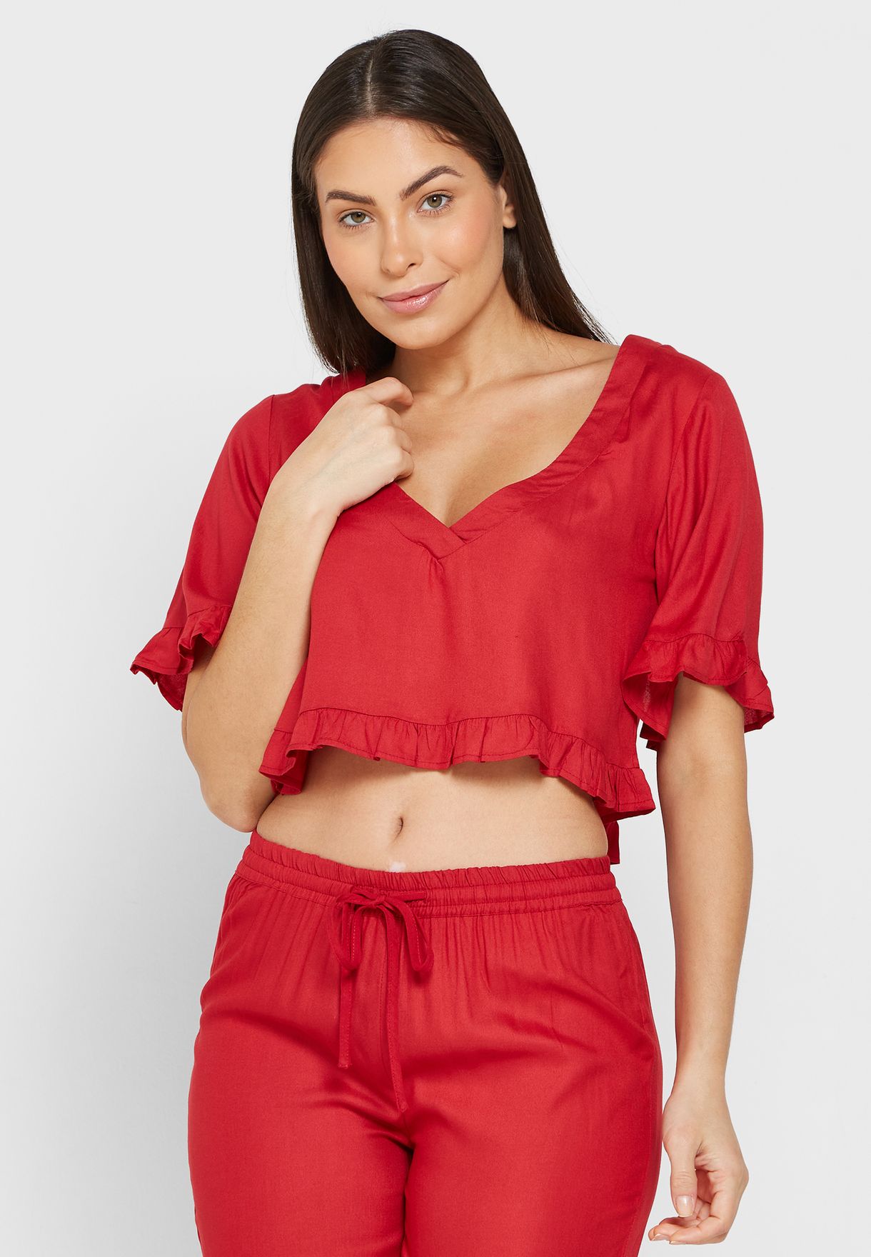 V Neck Pyjama