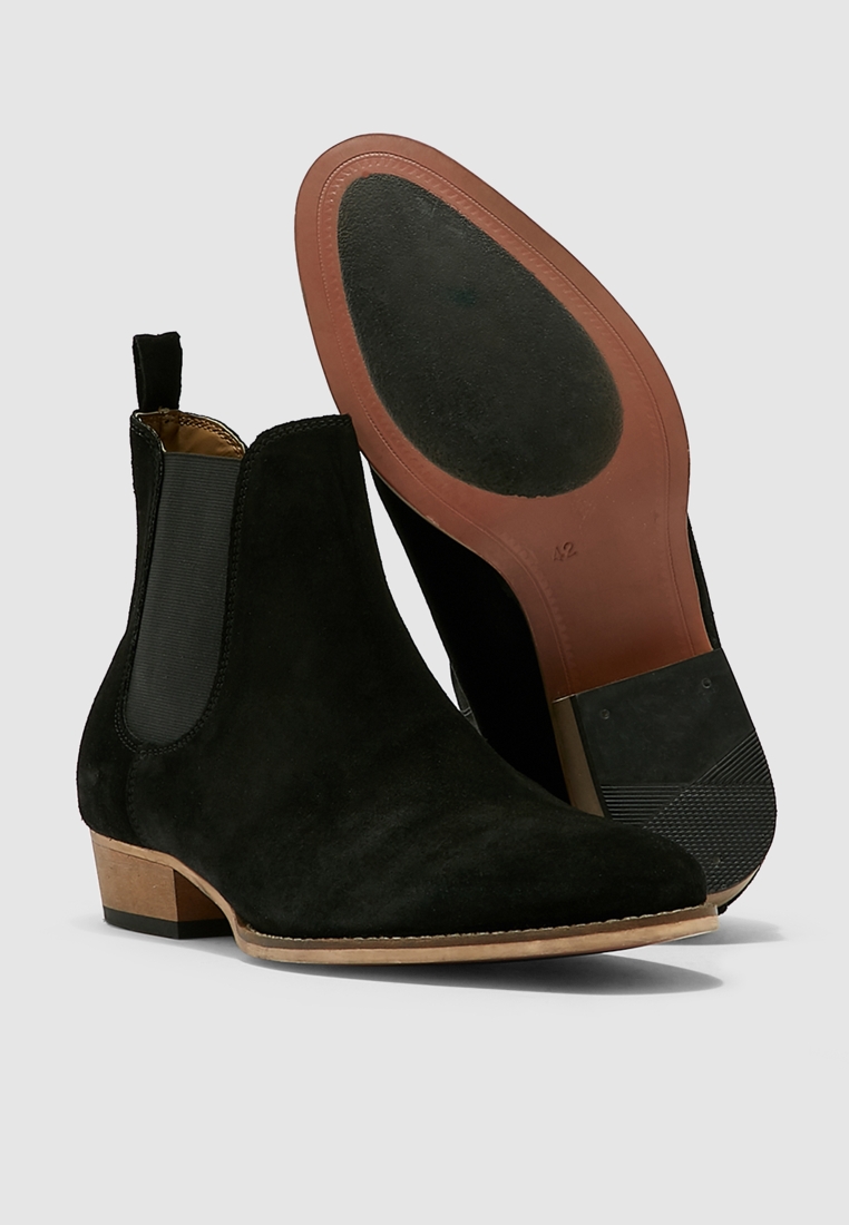 Kælder Rosefarve bent Buy Topman black Chelsea Boots for Men in MENA, Worldwide