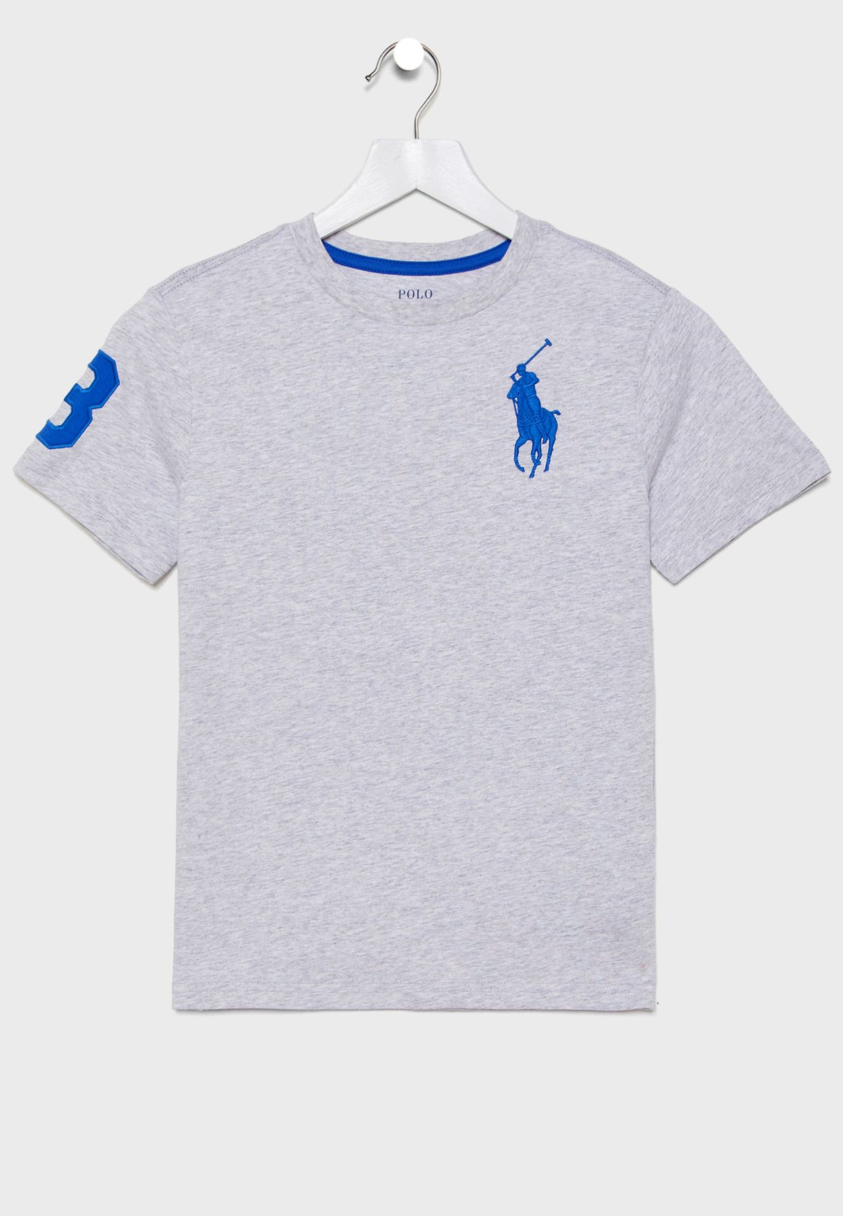 ralph lauren grey tshirt