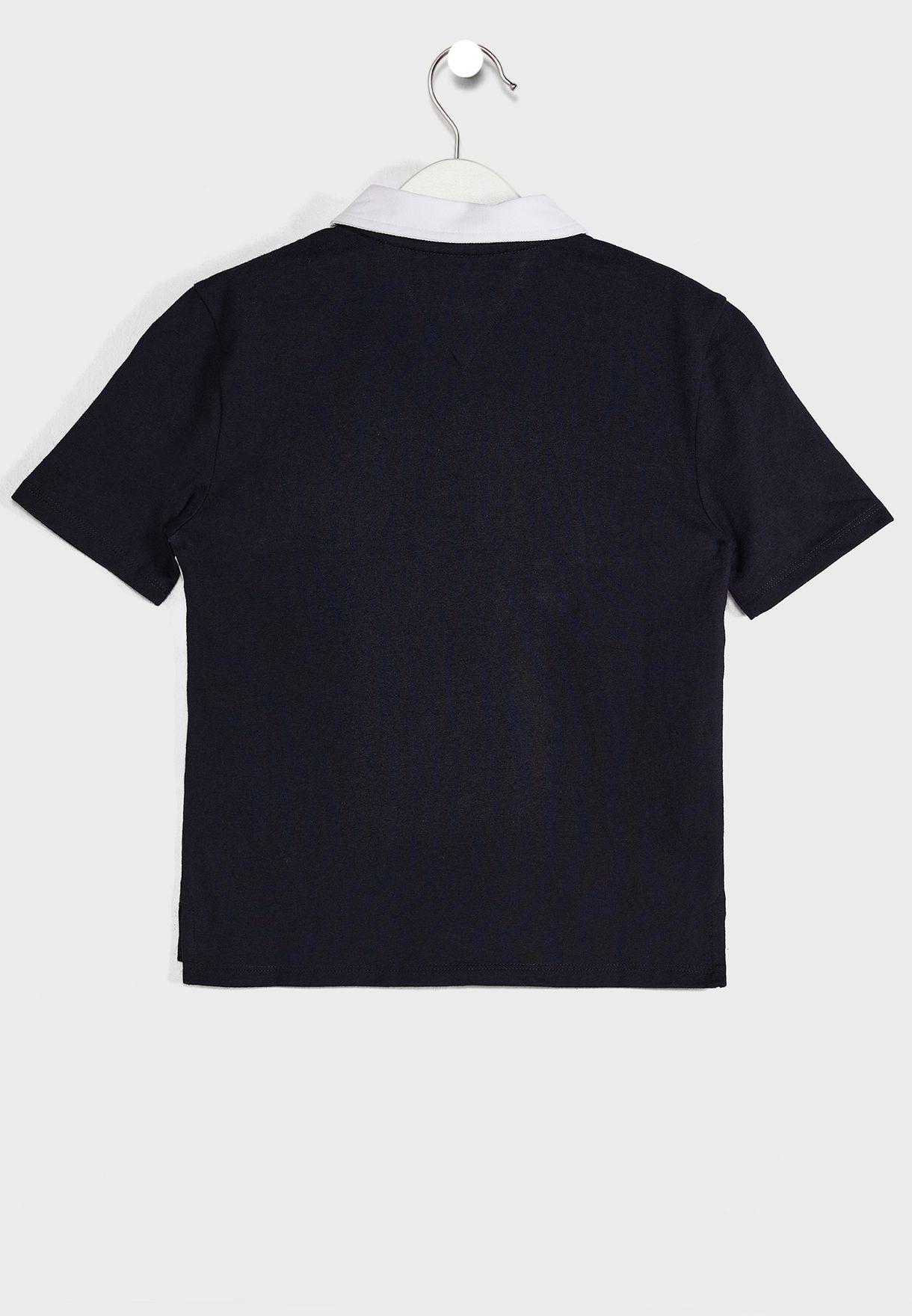 Kids Oversized Logo Polo