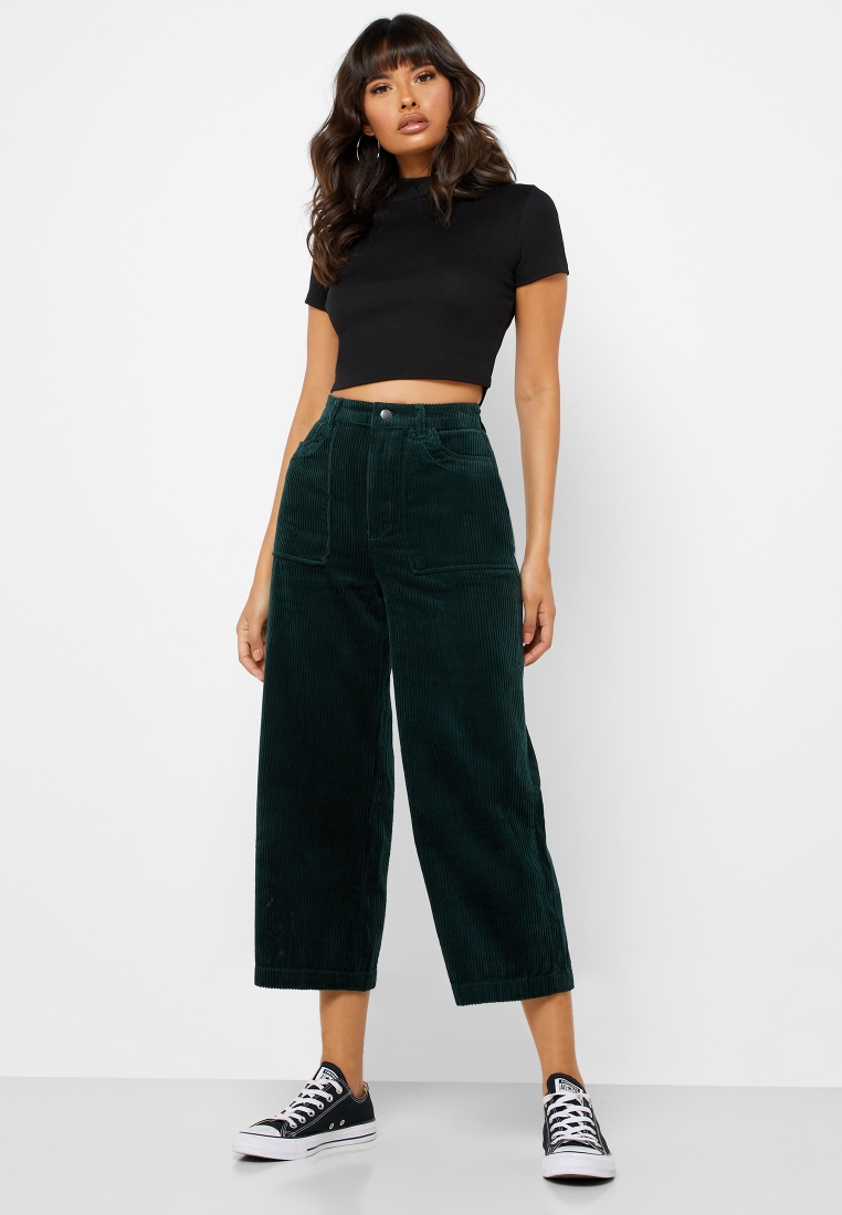 Khaki Cord Button Pants – Style Me Luxe