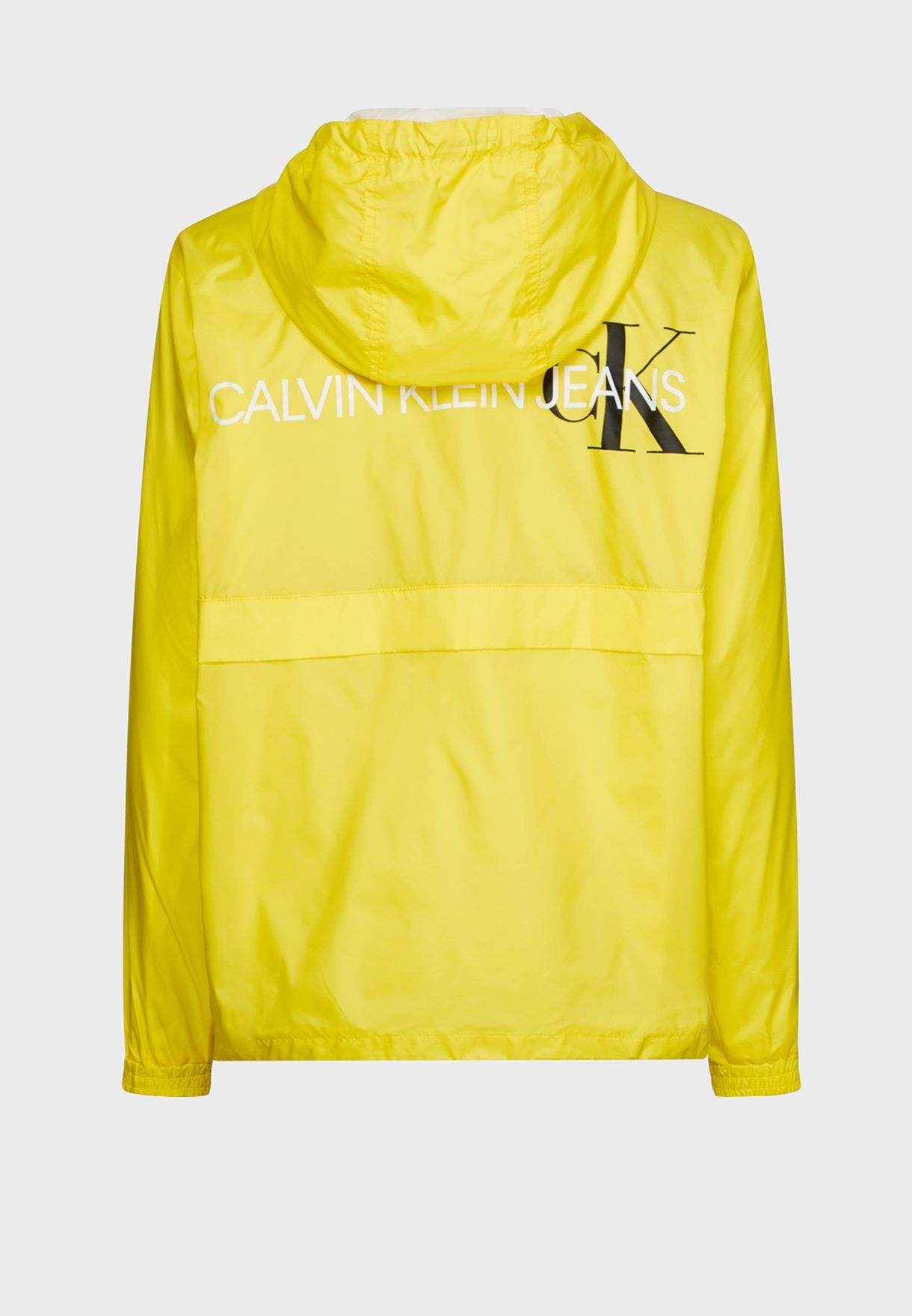 calvin klein jacket yellow