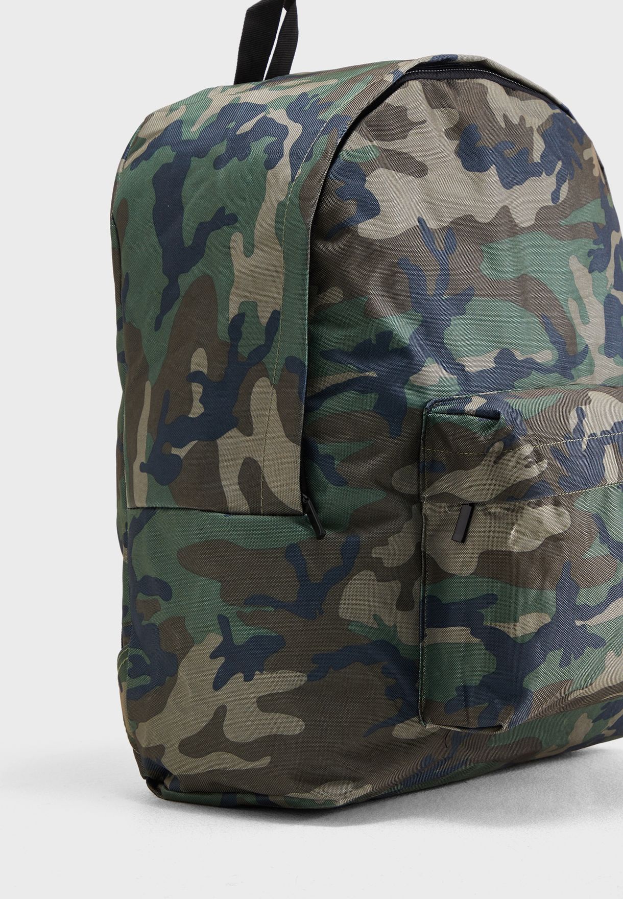 Oversized Camo Backpack