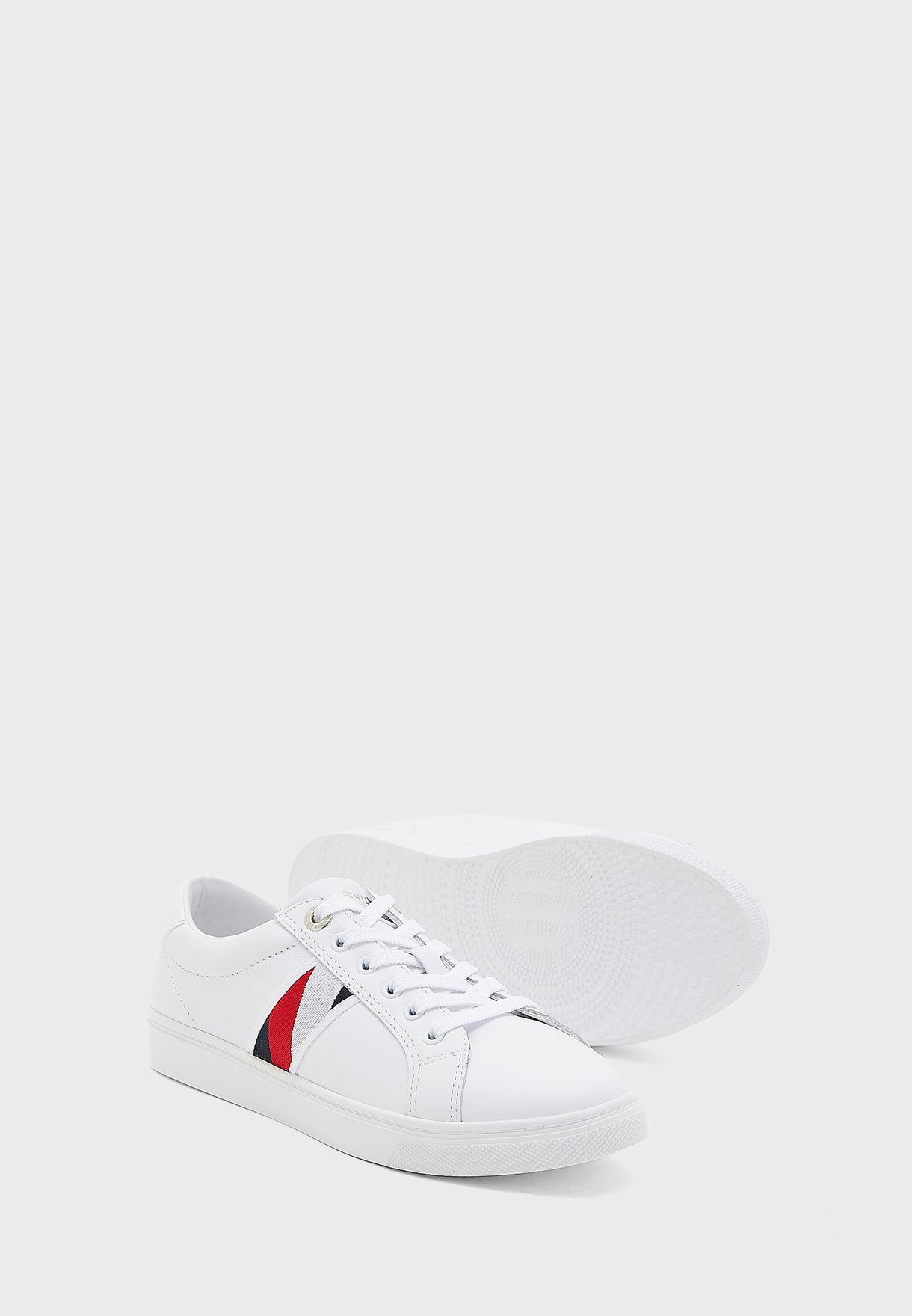 Signature Lace Up Sneakers