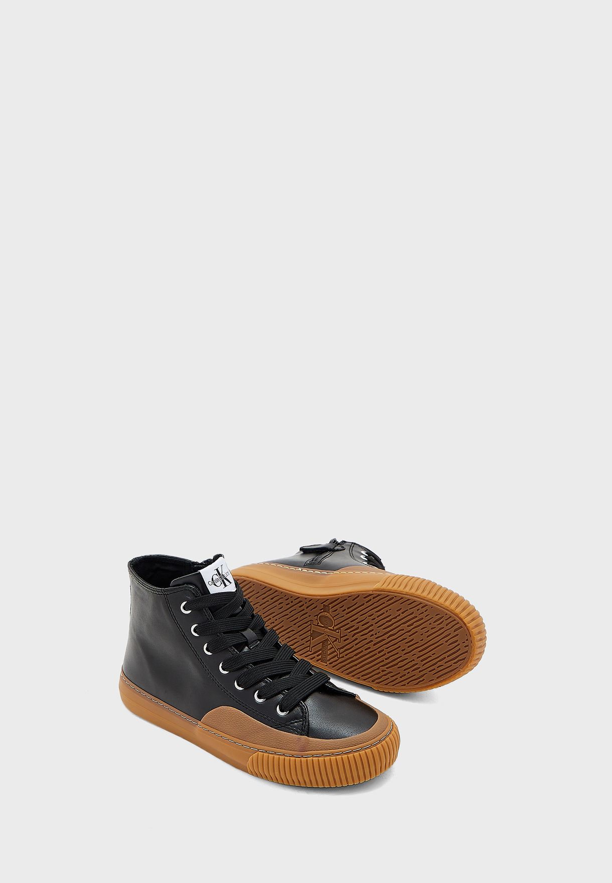 Youth High Top Lace Up Sneakers