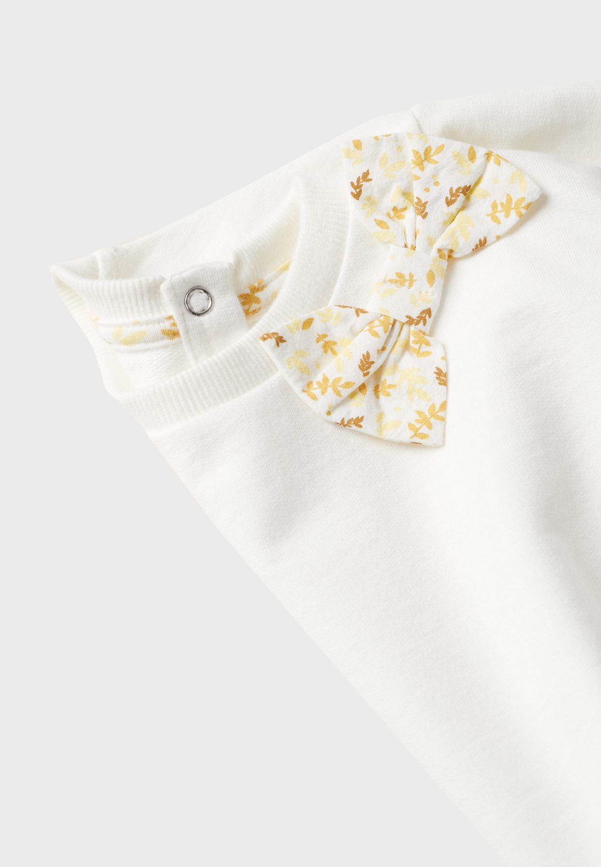 Infant Bow Detail Sweatshirt
