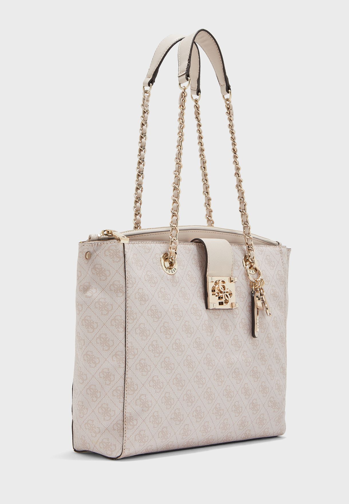 Buy Guess prints Logo City Girlfriend Carryall Tote for in MENA, Worldwide