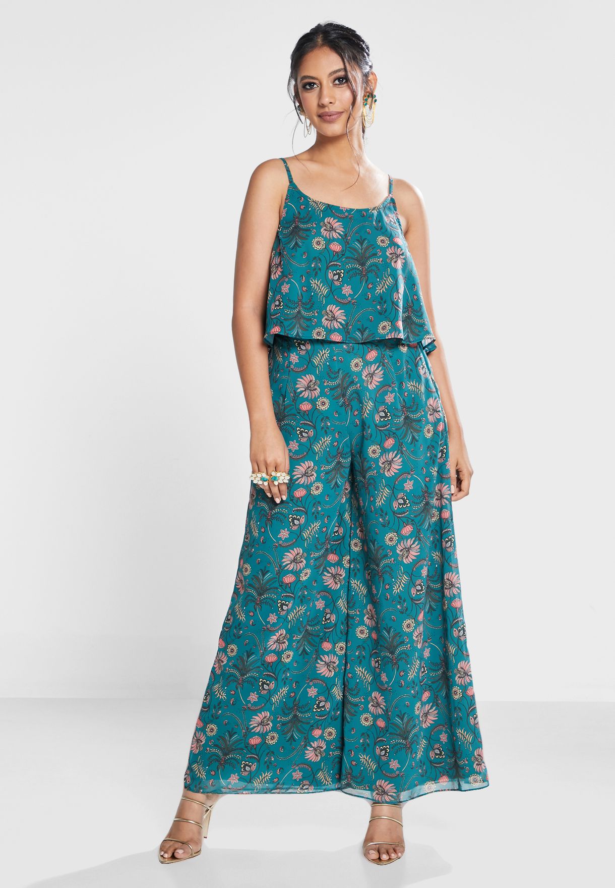 floral print palazzo