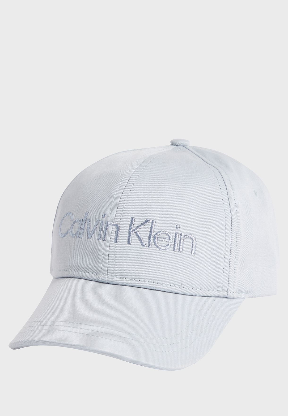 Buy Calvin Klein blue Must Minimum Logo Cap for Women in Riyadh, Jeddah