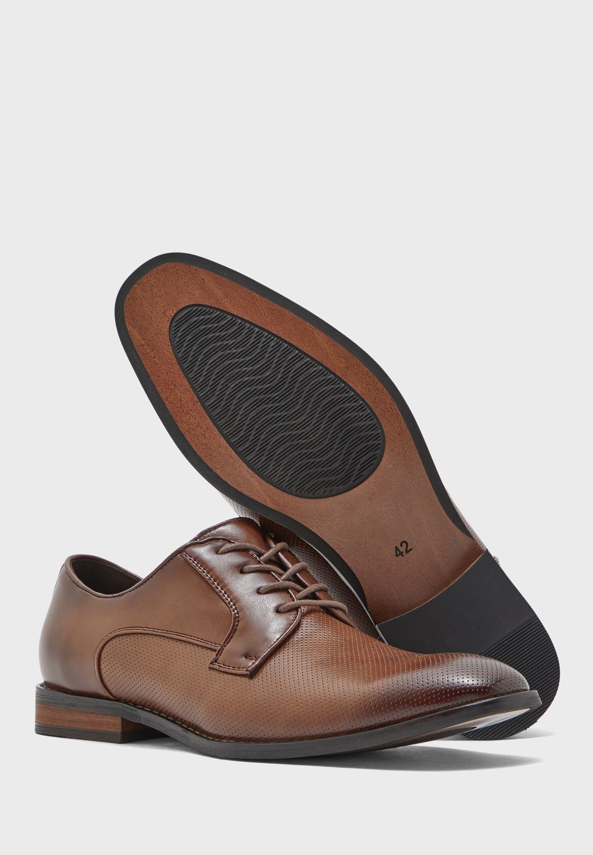 Classic Burnished Formal Lace Up