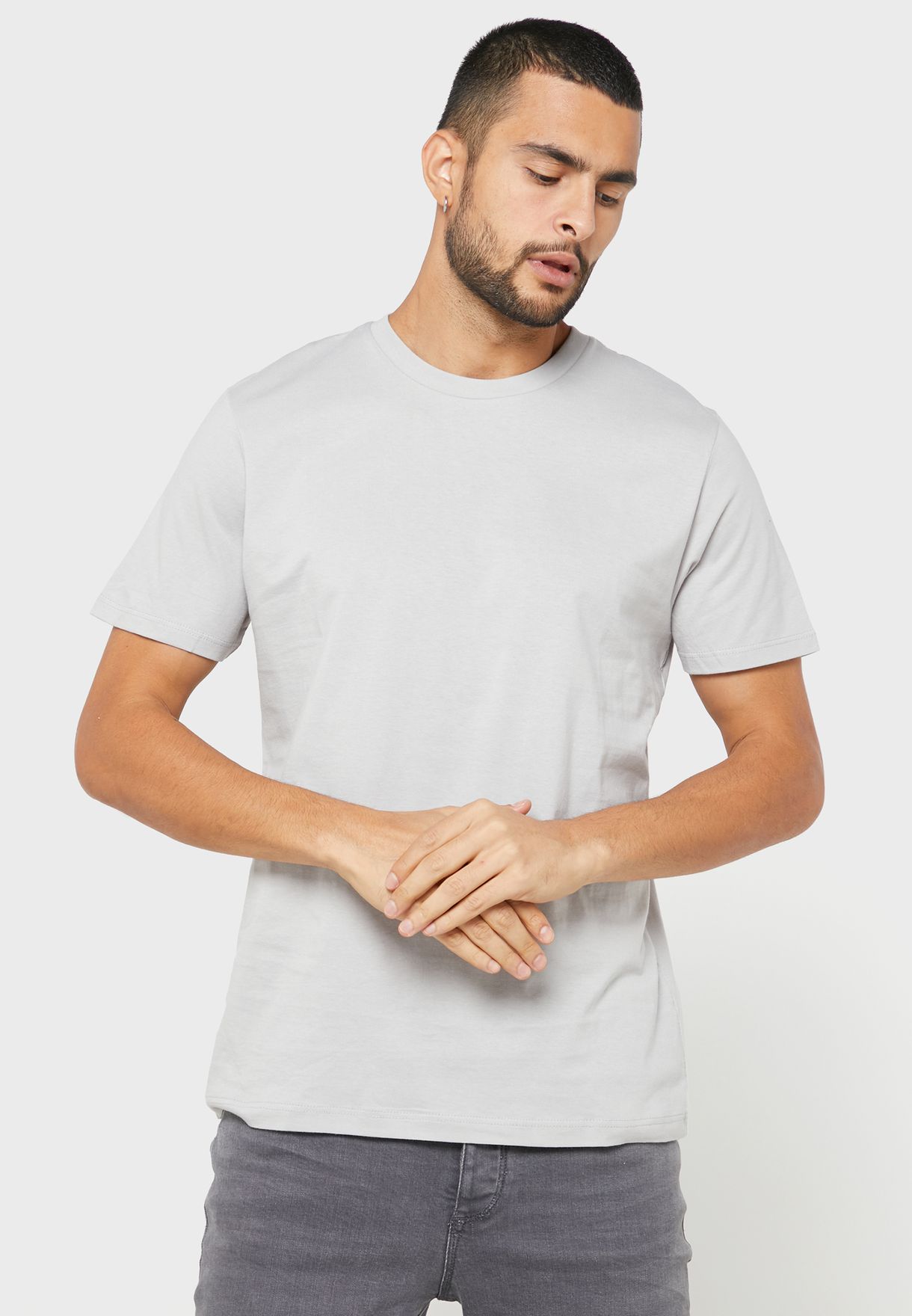5 Pack Assorted Crew Neck T-Shirt