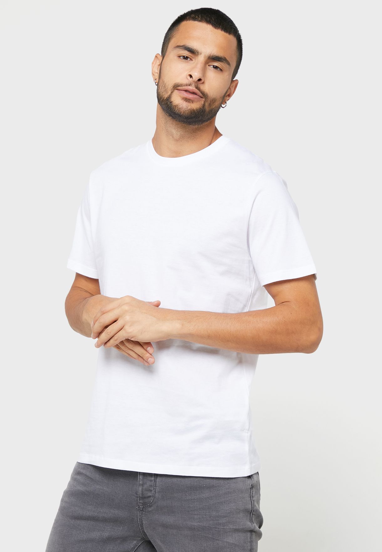 5 Pack Assorted Crew Neck T-Shirt