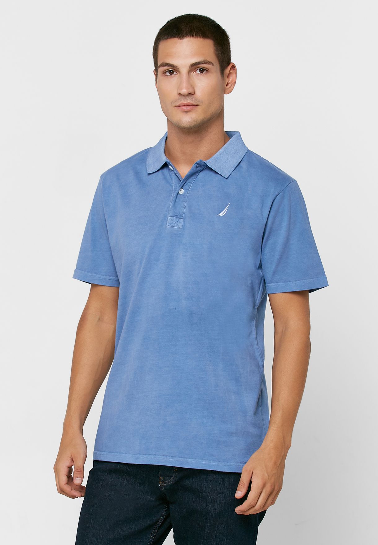Color Block Polo