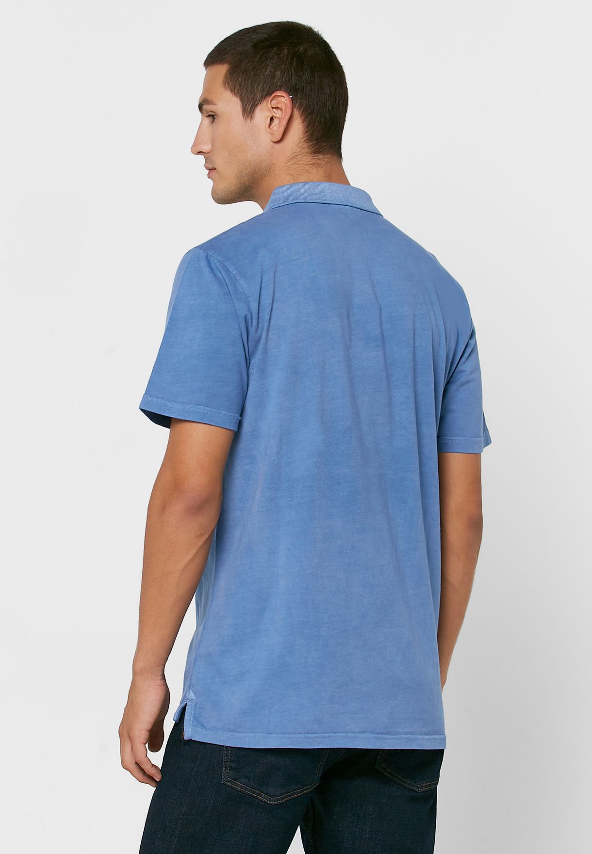 Color Block Polo