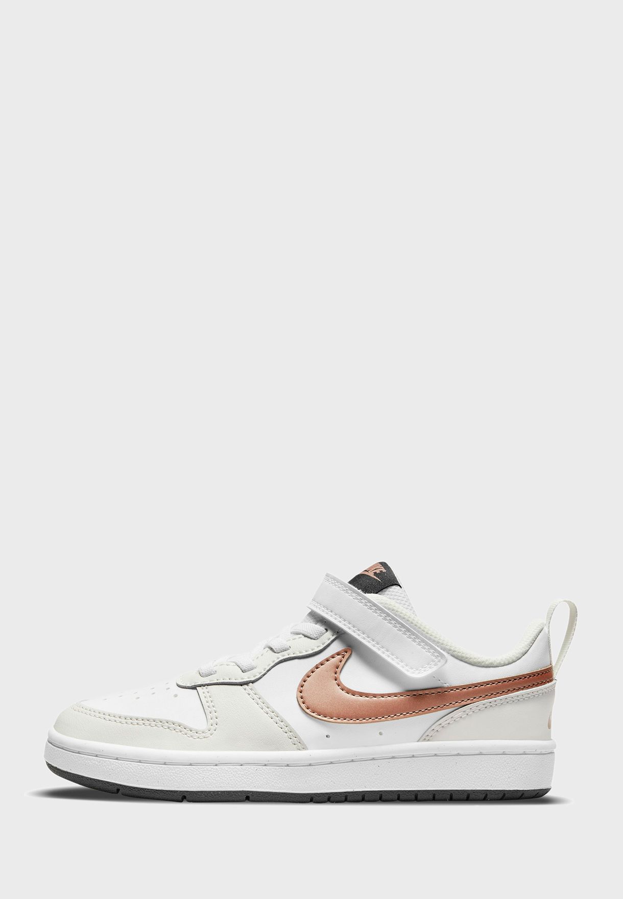 Buy Nike white Kids Court Borough Low 2 V for Kids in Dubai, Abu Dhabi