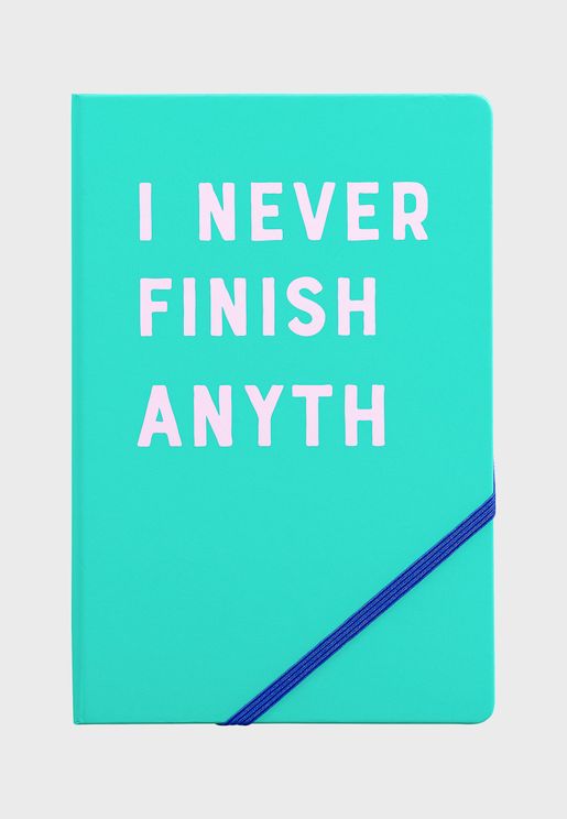 A5 I Never Finish Notebook