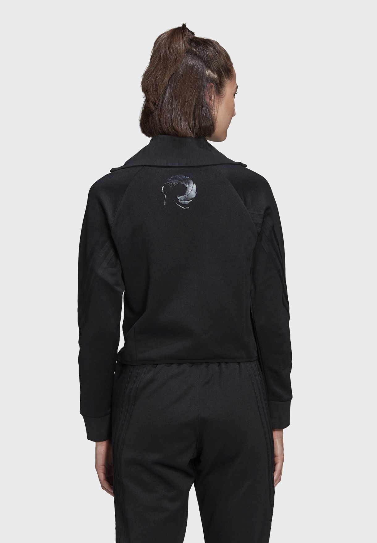 Buy Adidas Black James Bond Track Jacket For Women In Mena Worldwide Gn6817