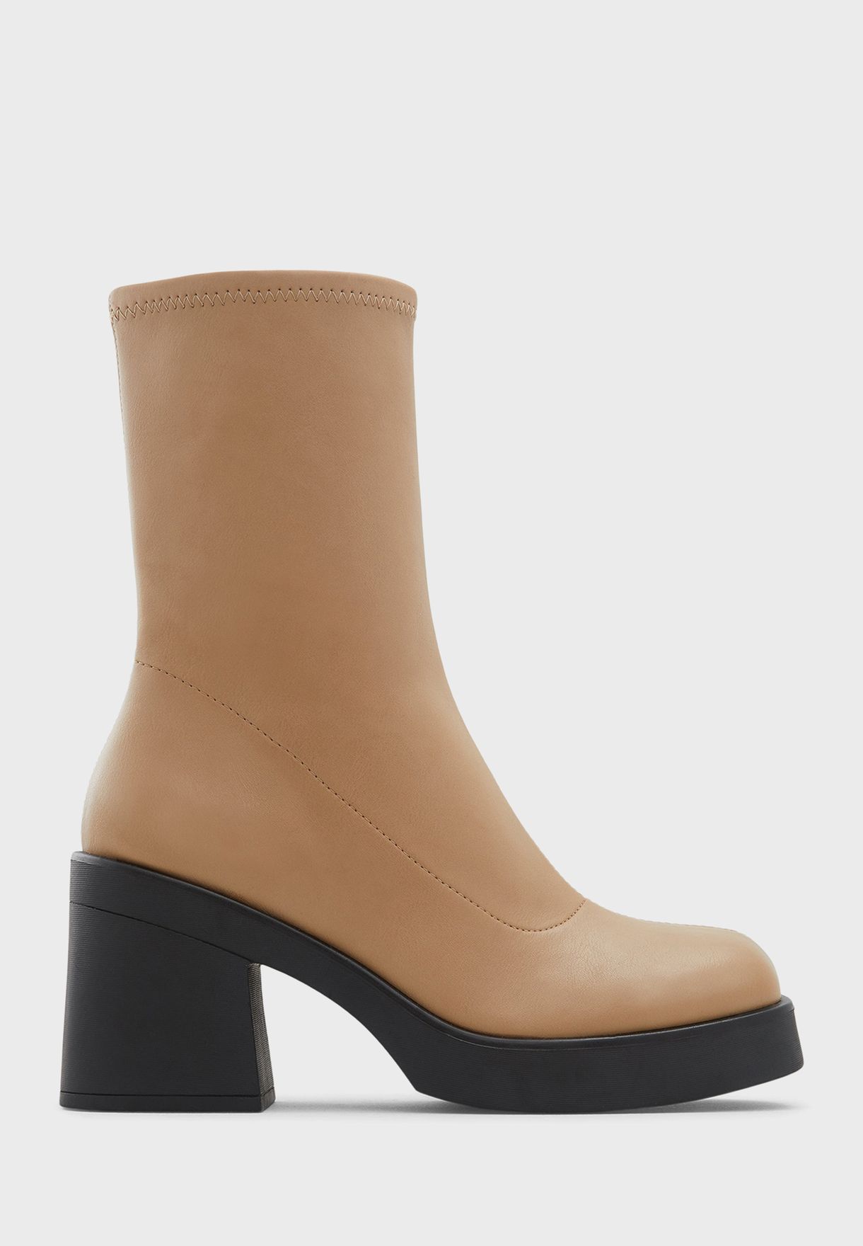 Buy Call It Spring beige Steffanie Ankle Boot for Women in Riyadh, Jeddah