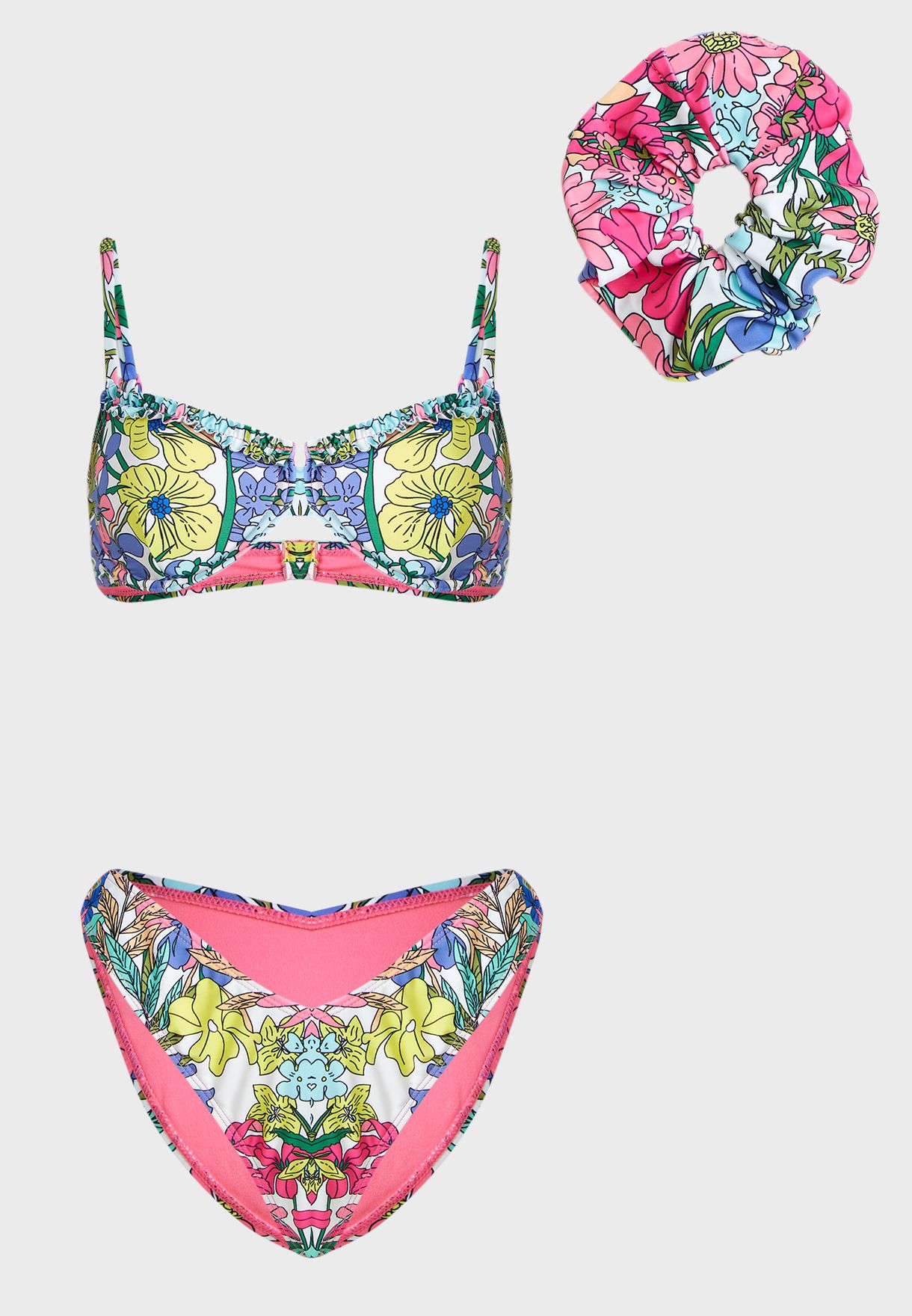 Elektriker sværge Kent Buy Nasty Gal prints Floral Printed Bikini Set for Women in MENA, Worldwide