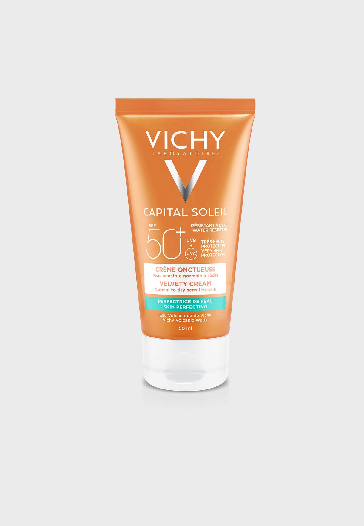 Ideal Soleil Capital Soleil Velvety Face Sun Cream Spf 50+ 50ml