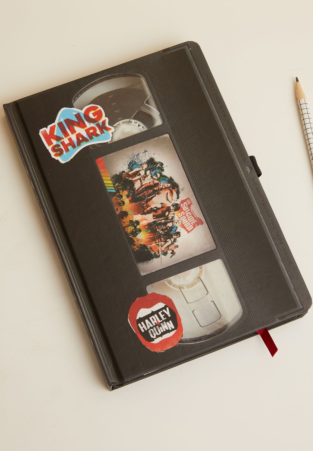 The Suicide Squad Retro Vhs Notebook