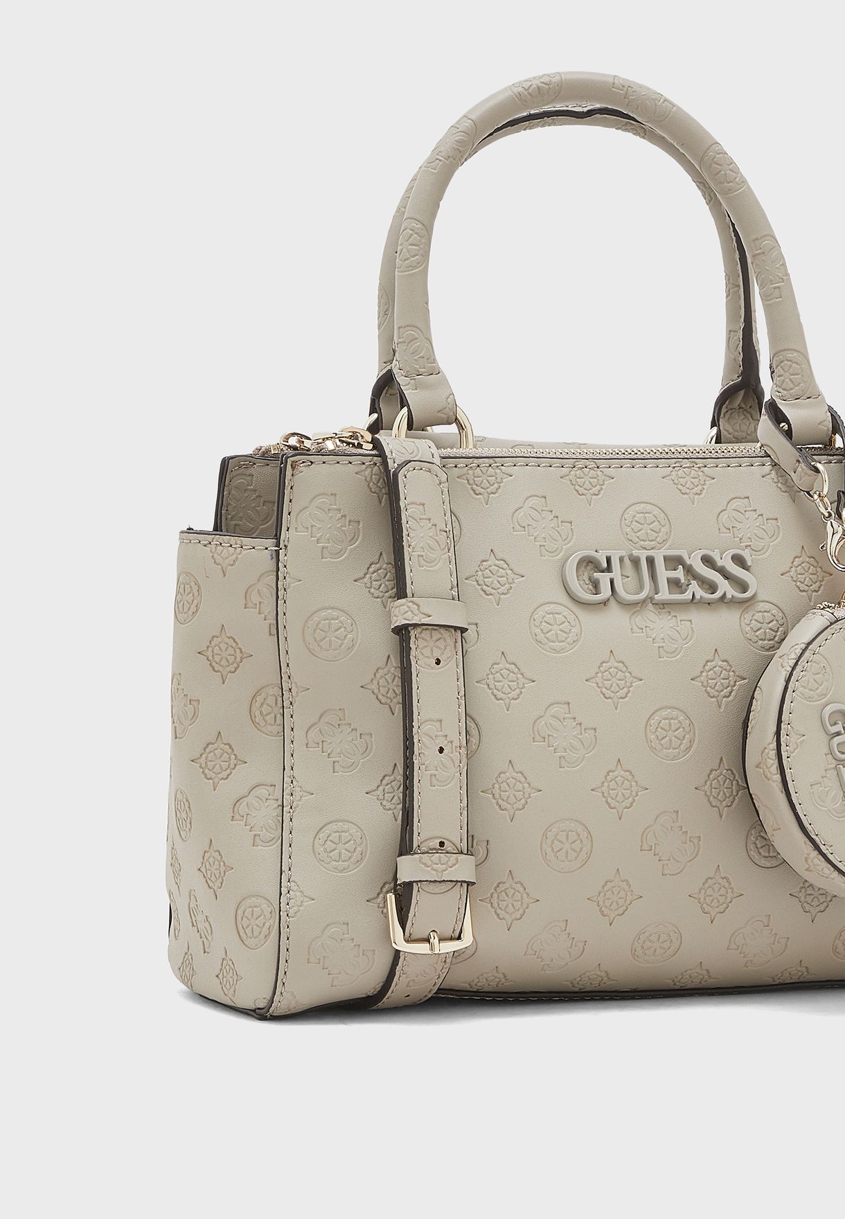 guess ninette status satchel