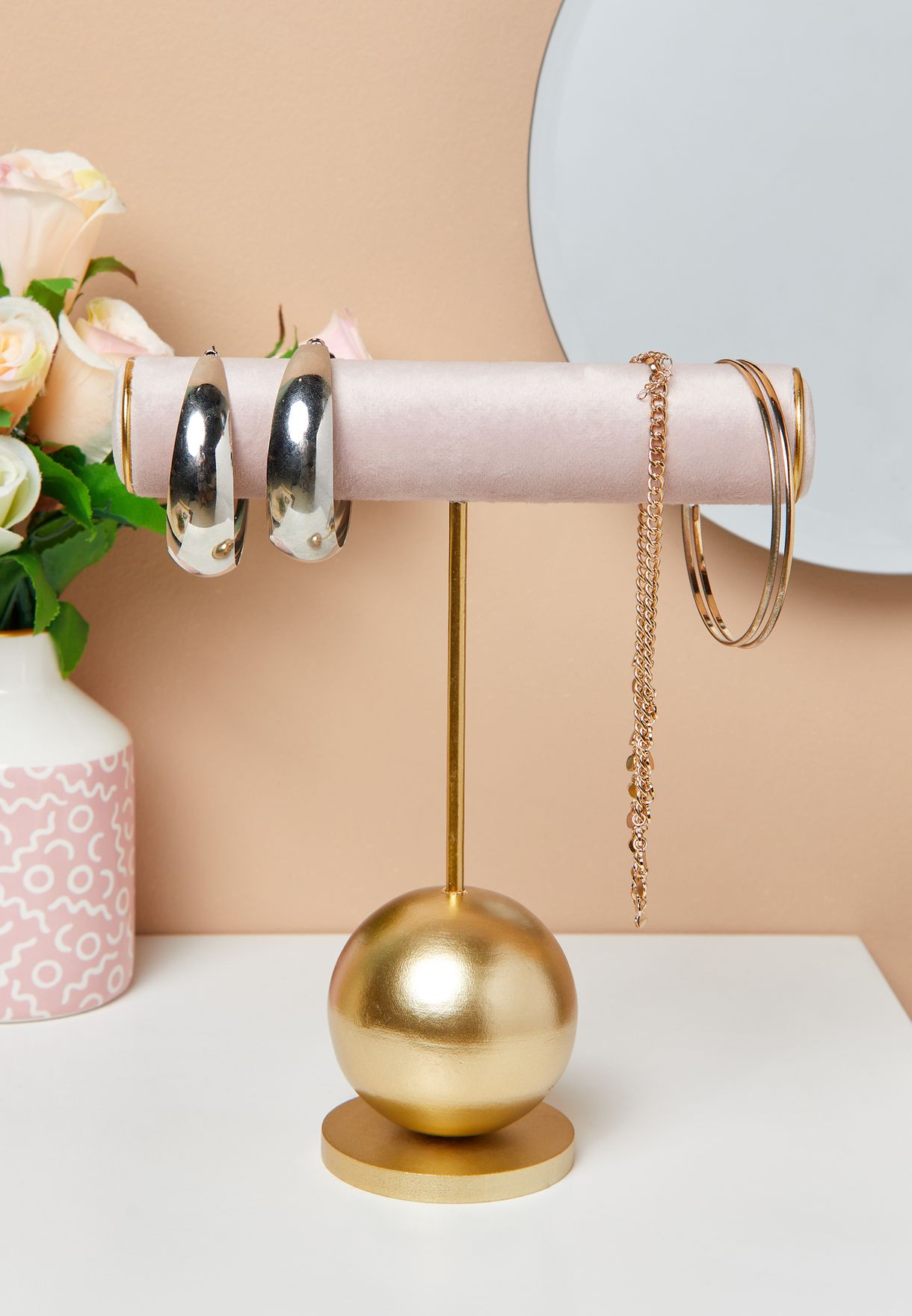 Pink Jewellery Hanger
