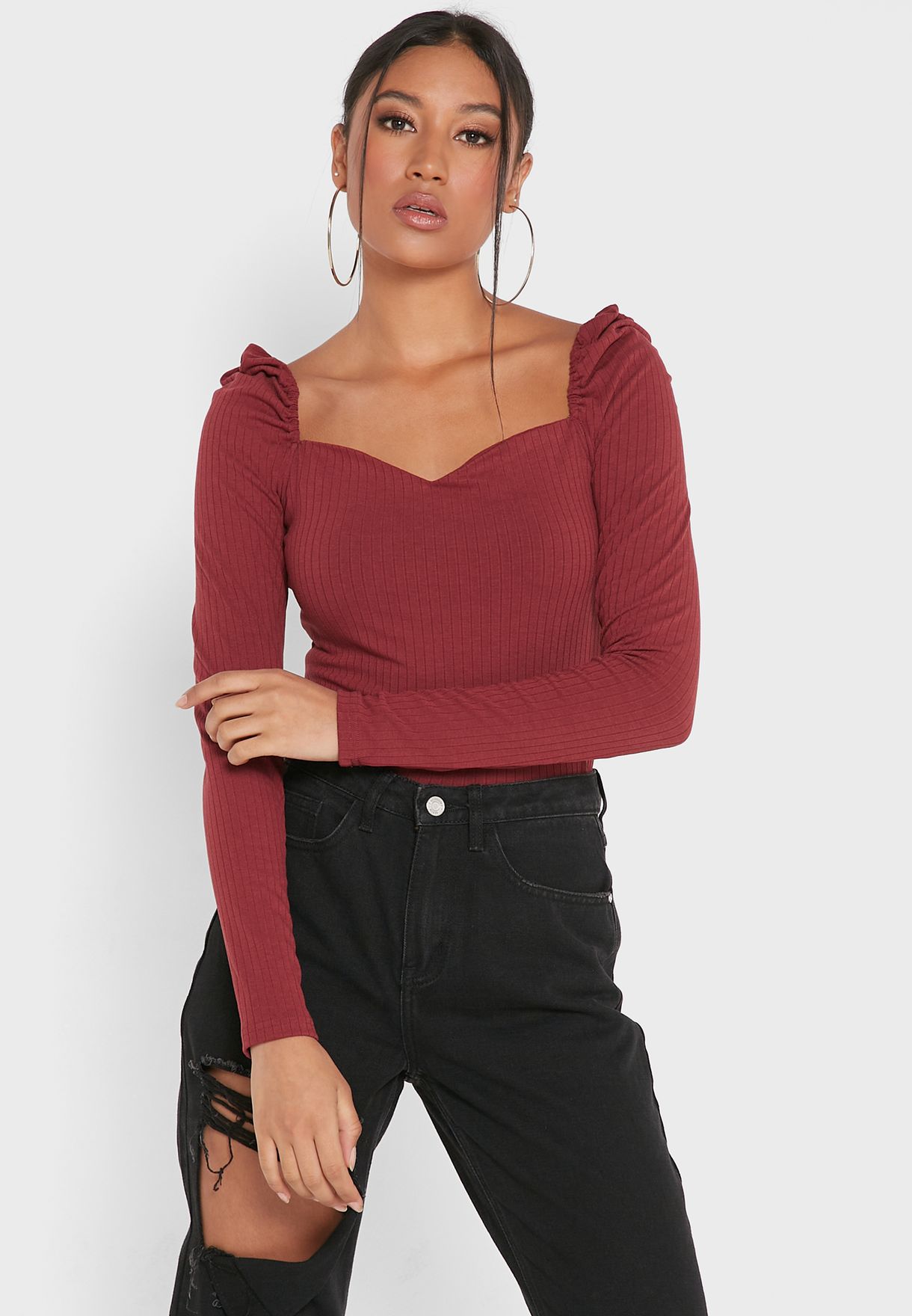 Sweetheart Solid Top