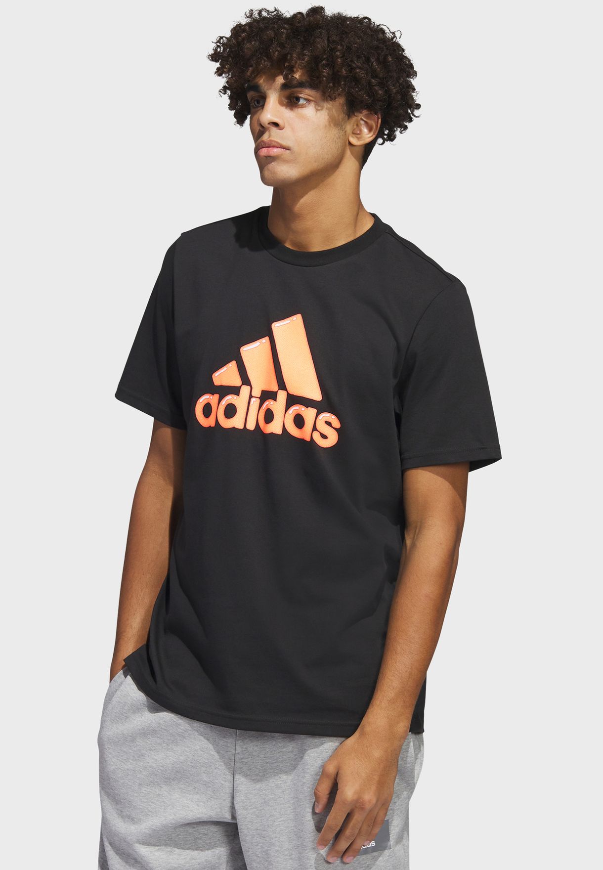 Logo Pen Fill Graphic T-Shirt