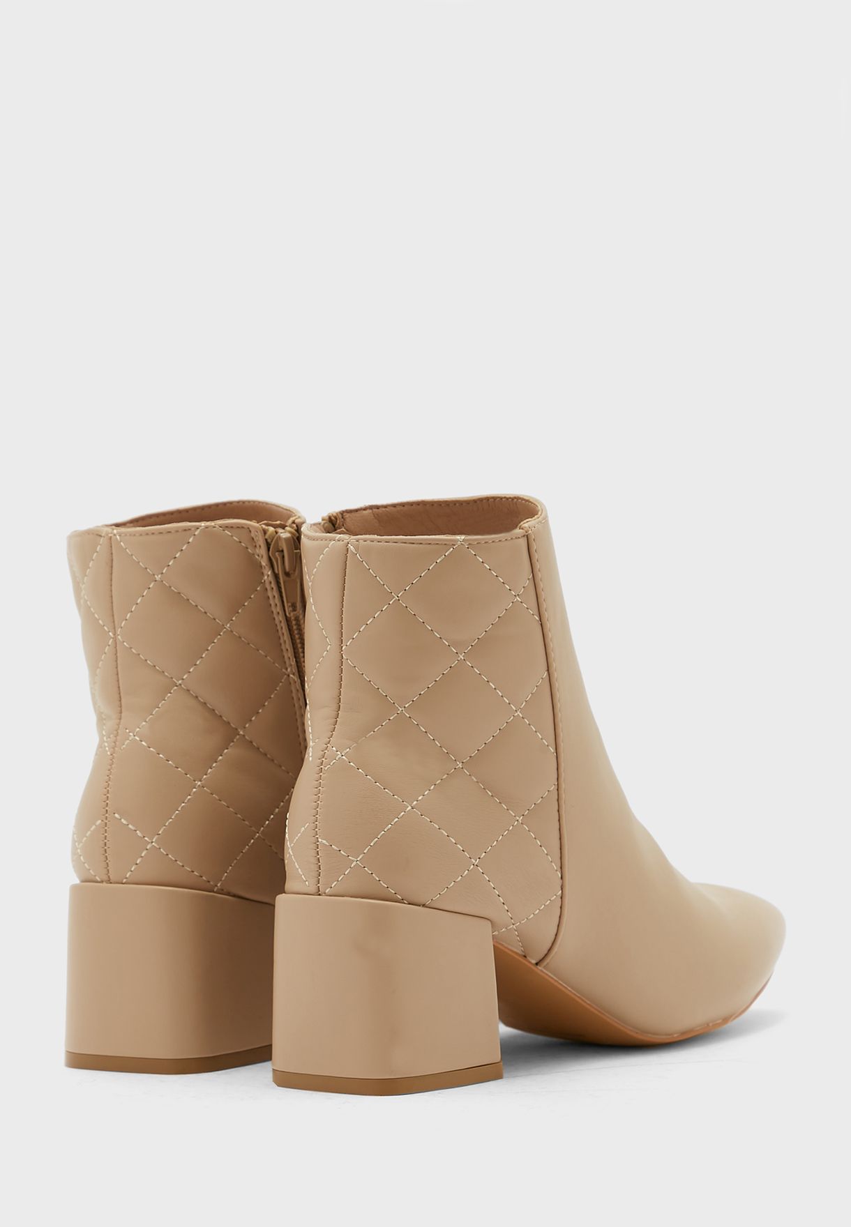 new look beige boots