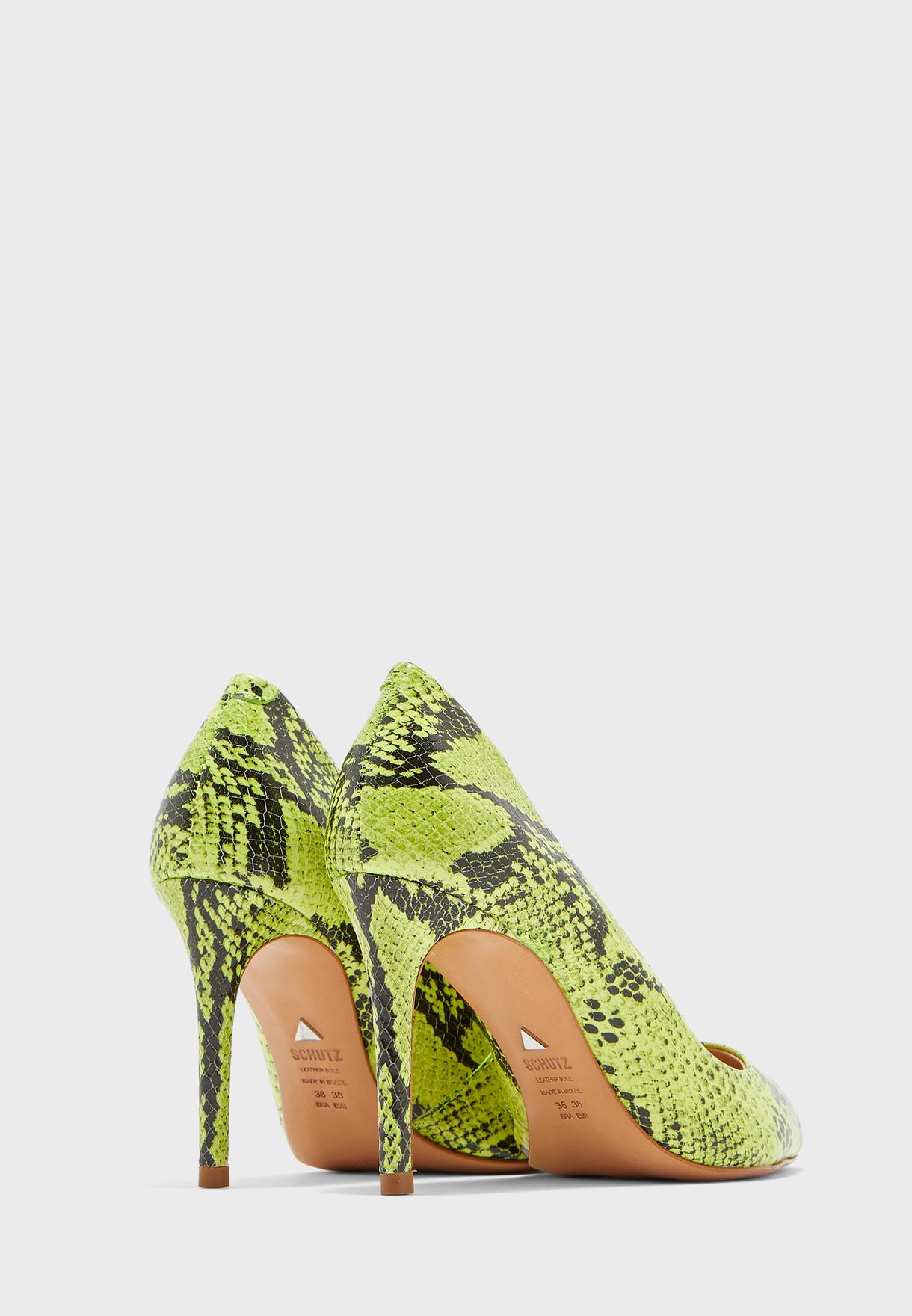 schutz leopard pumps