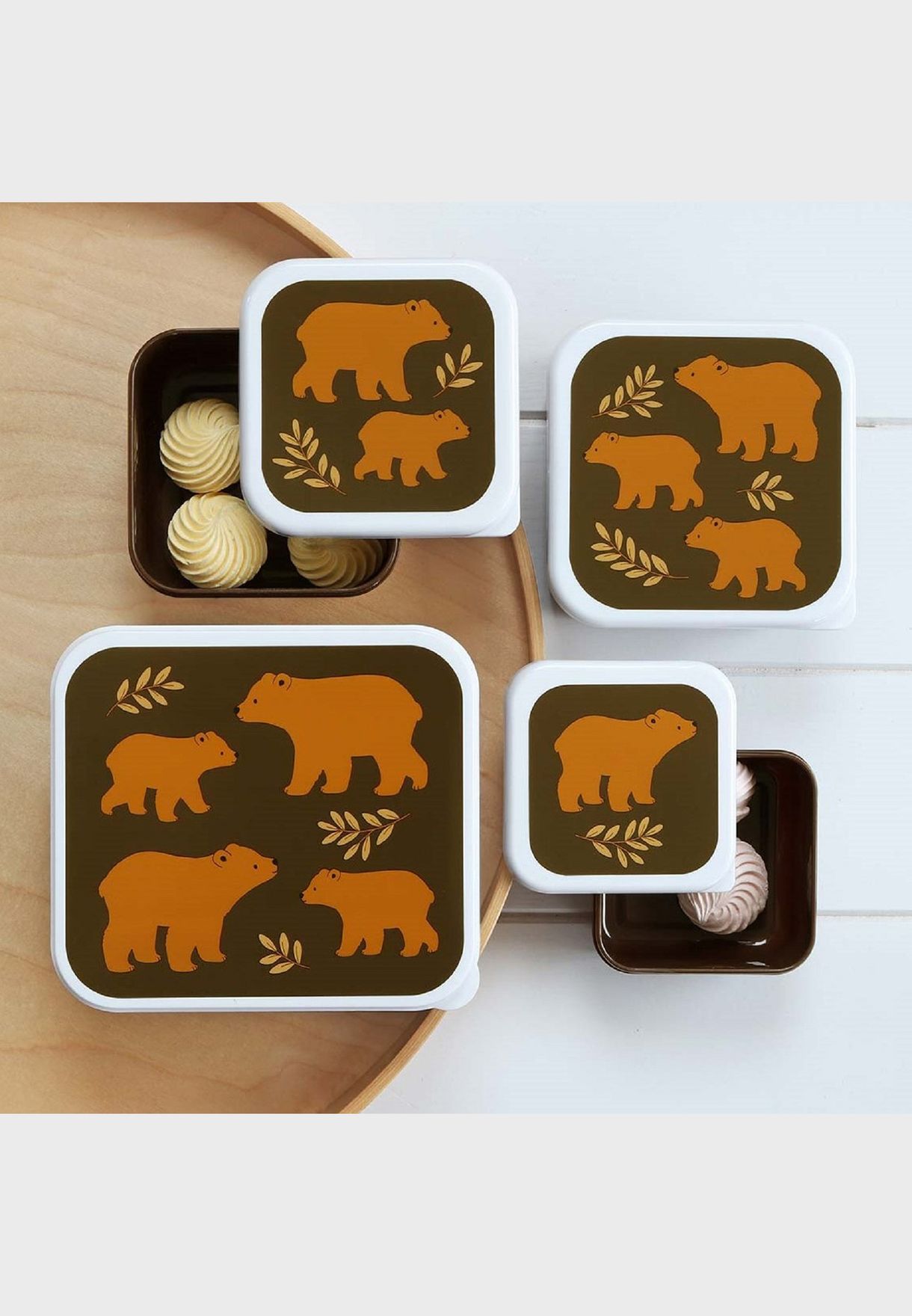 Bears Lunch And Snack Box Set