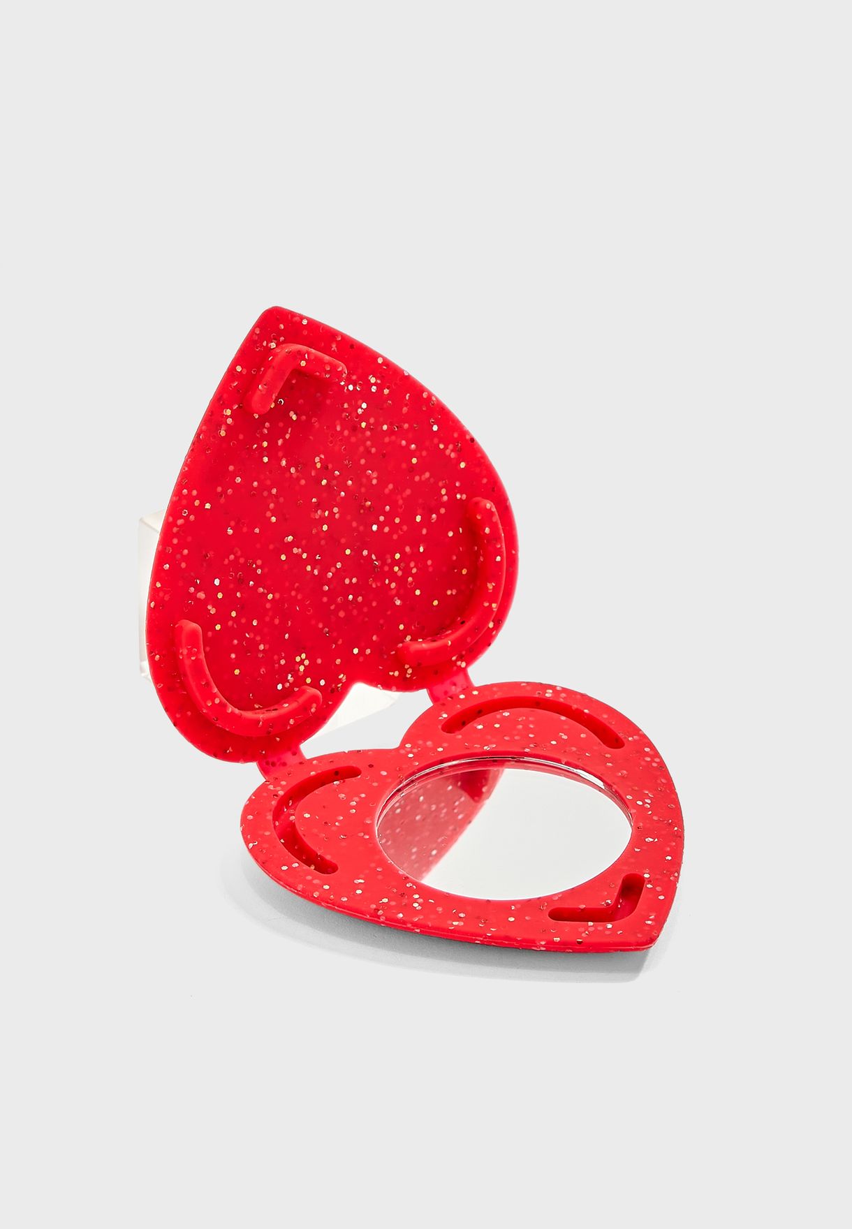 Heart Red Compact Mirrors