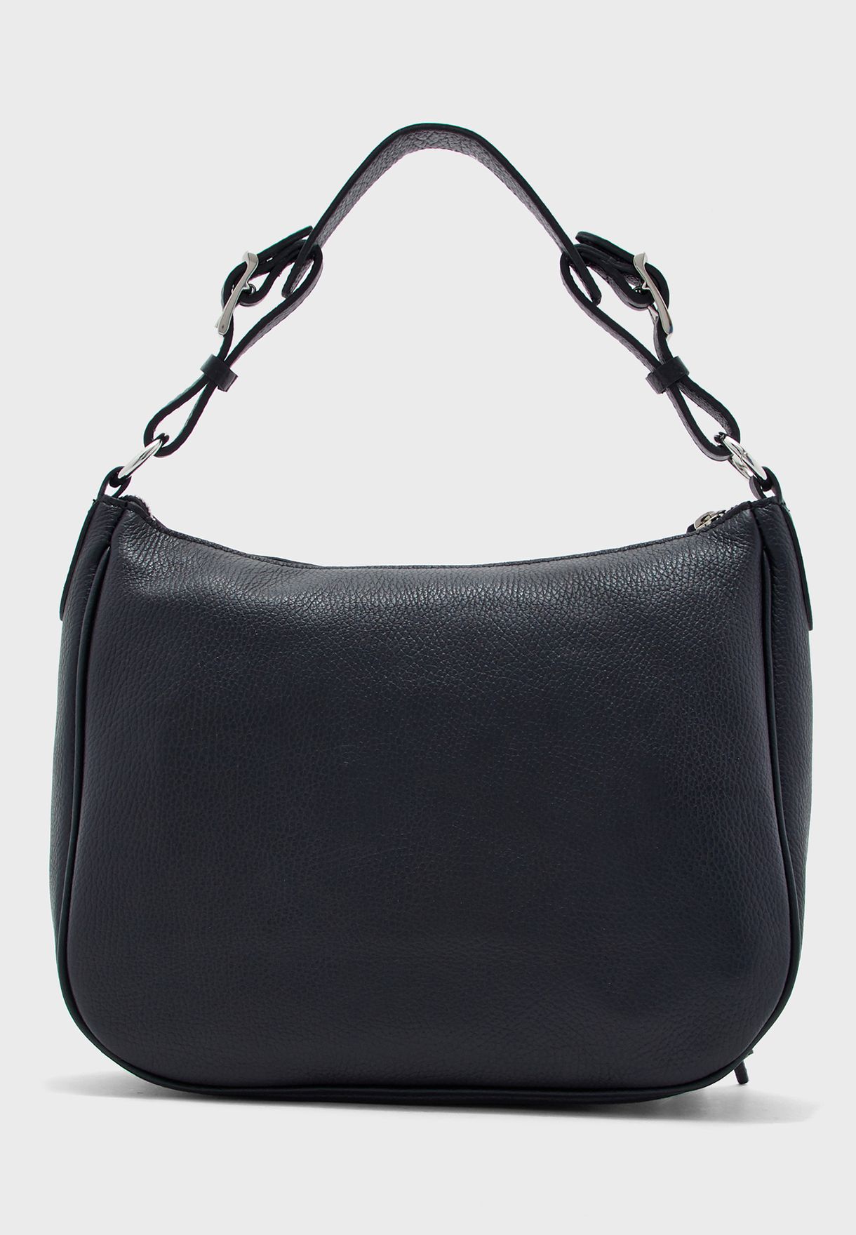 Buy Marina Volpe black Italian Leather Shoulder Bag for Women in MENA ...