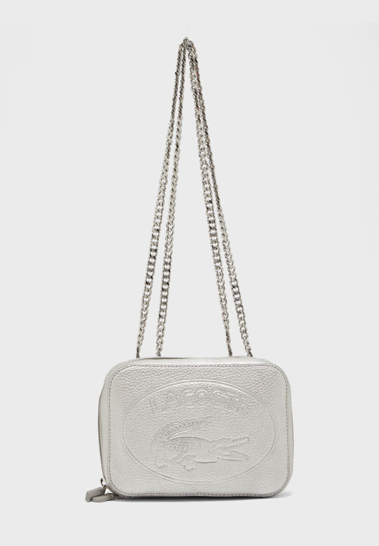 lacoste chain bag