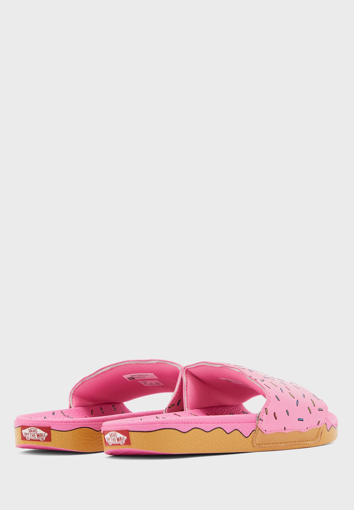 vans pink slides