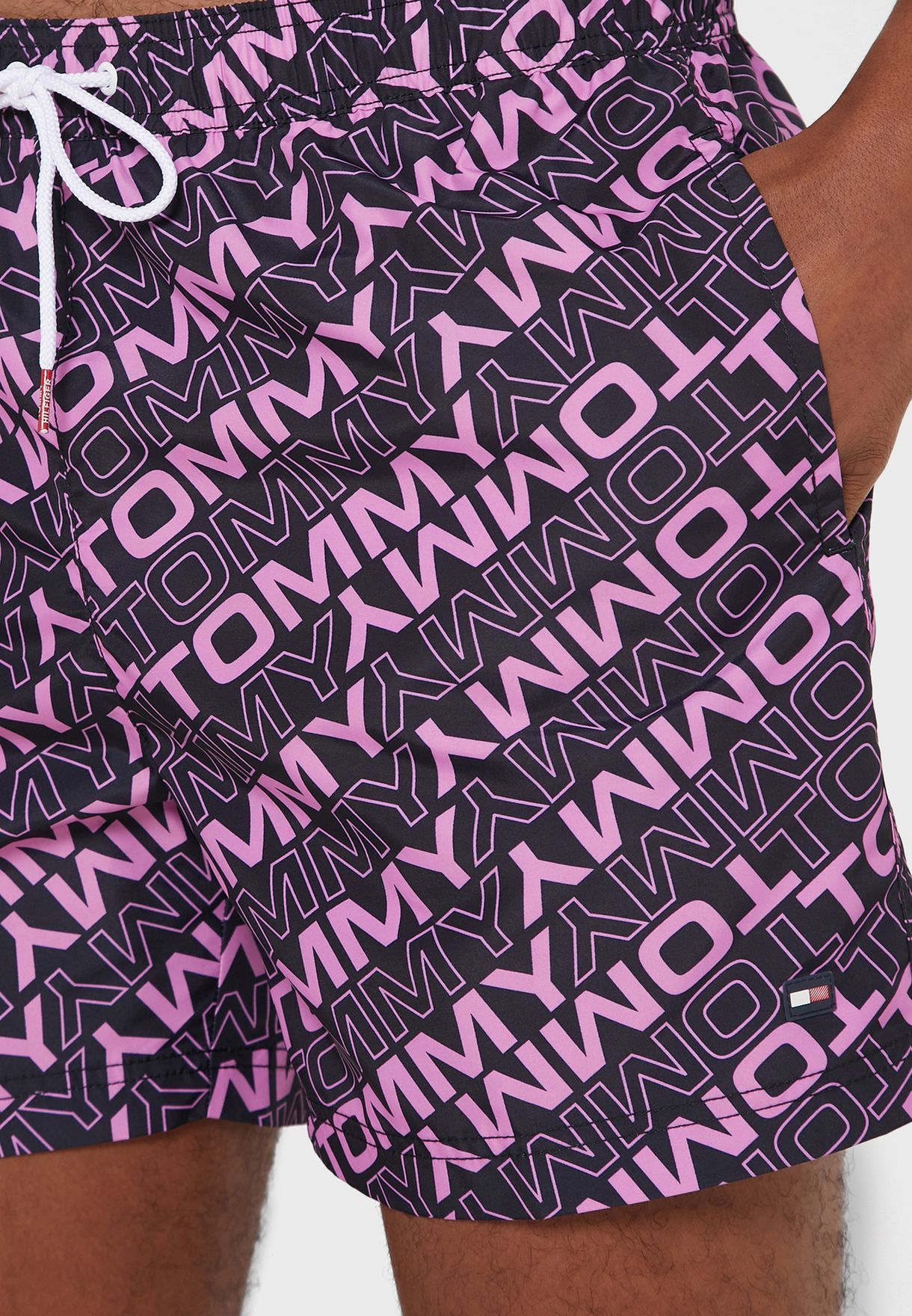 Logo Print Swim Shorts