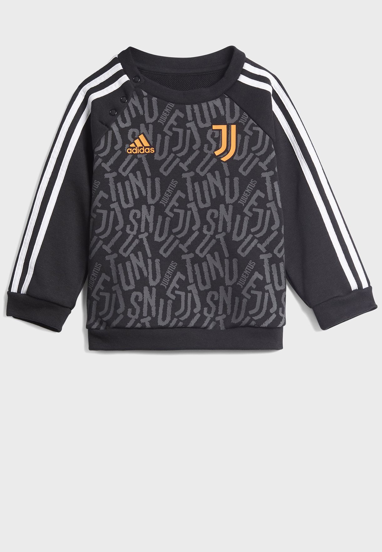 adidas press stud tracksuit